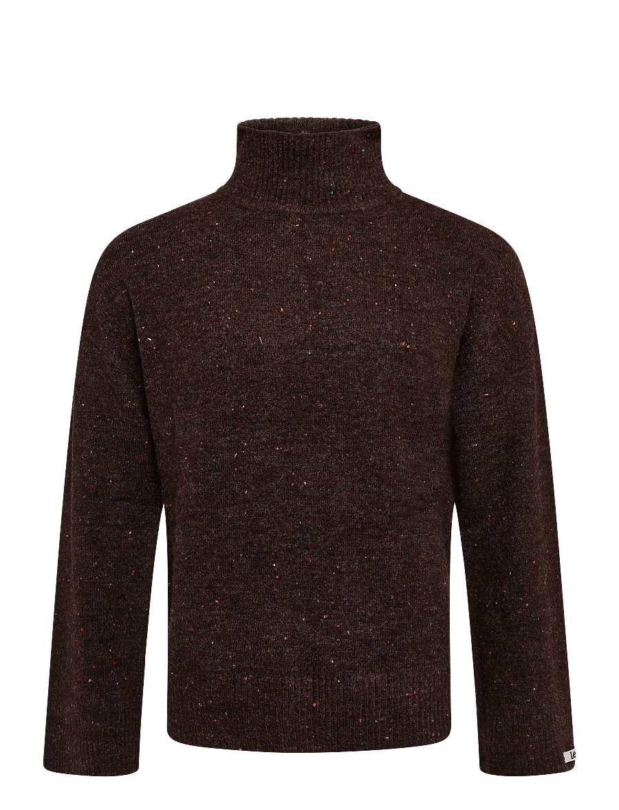 Lee Jeans - HIGH NECK KNIT - pullover - chocolate torte - 1
