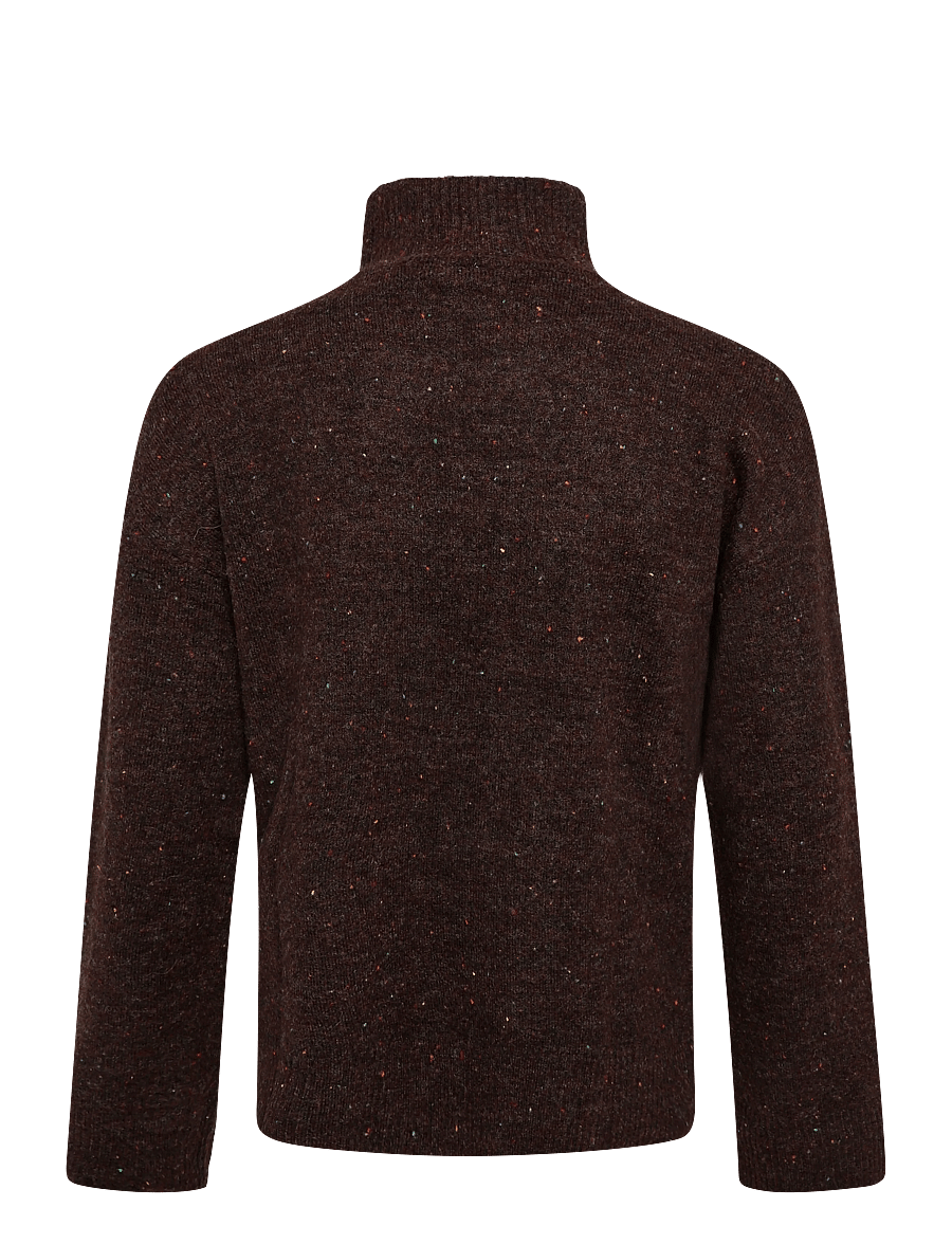 Lee Jeans - HIGH NECK KNIT - pullover - chocolate torte - 2