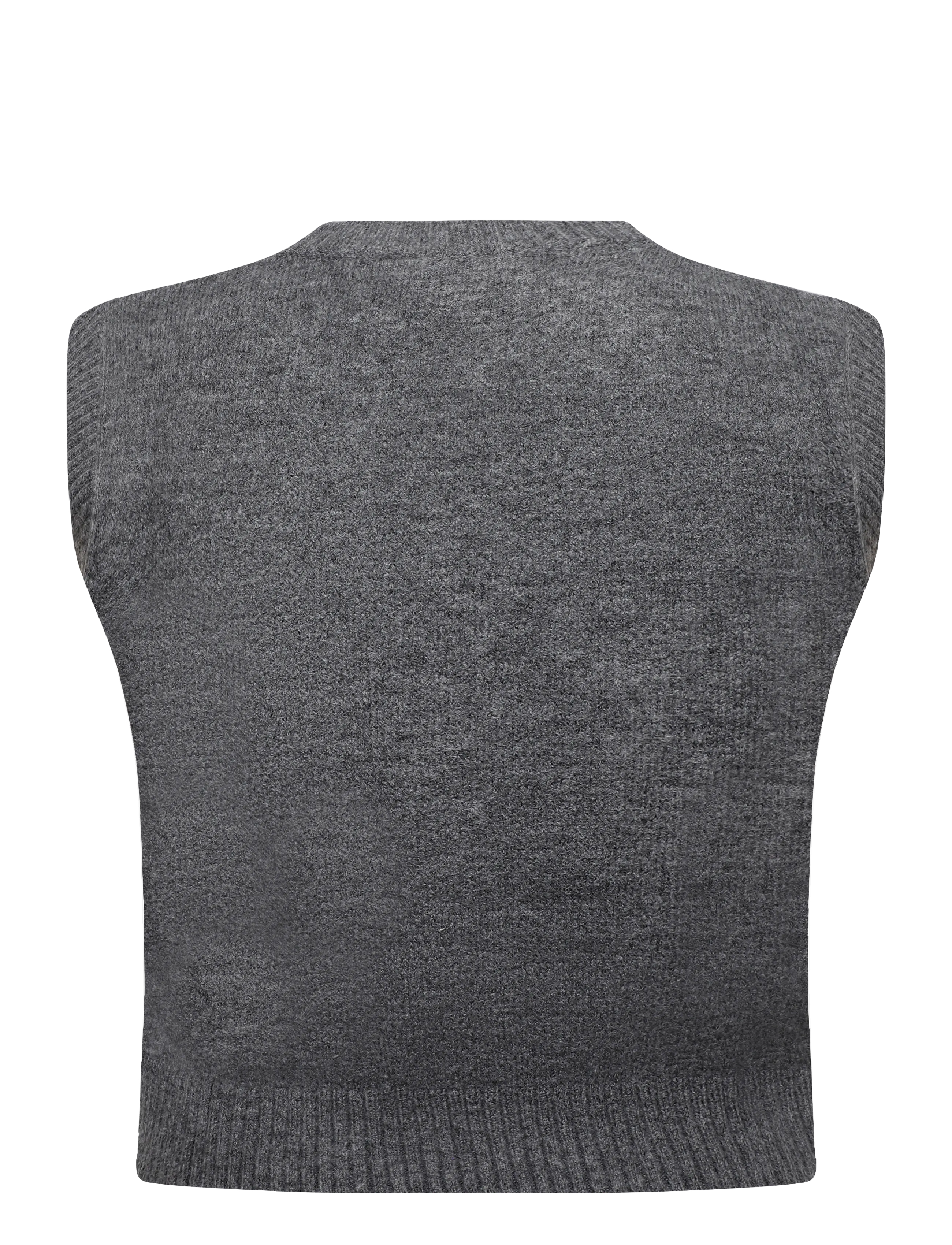 Lee Jeans - KNITTED VEST - adītas vestes - charcoal heather - 2
