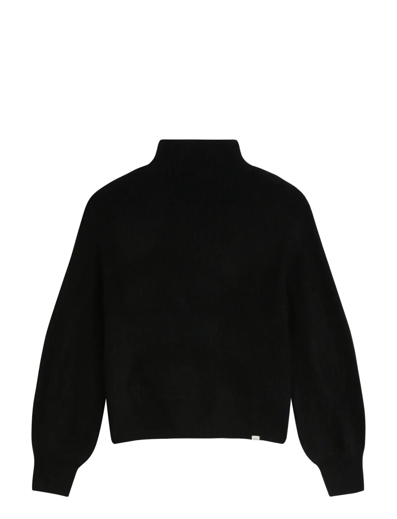 Lee Jeans KNITTED HIGH NECK - Rollkragenpullover - BLACK / black