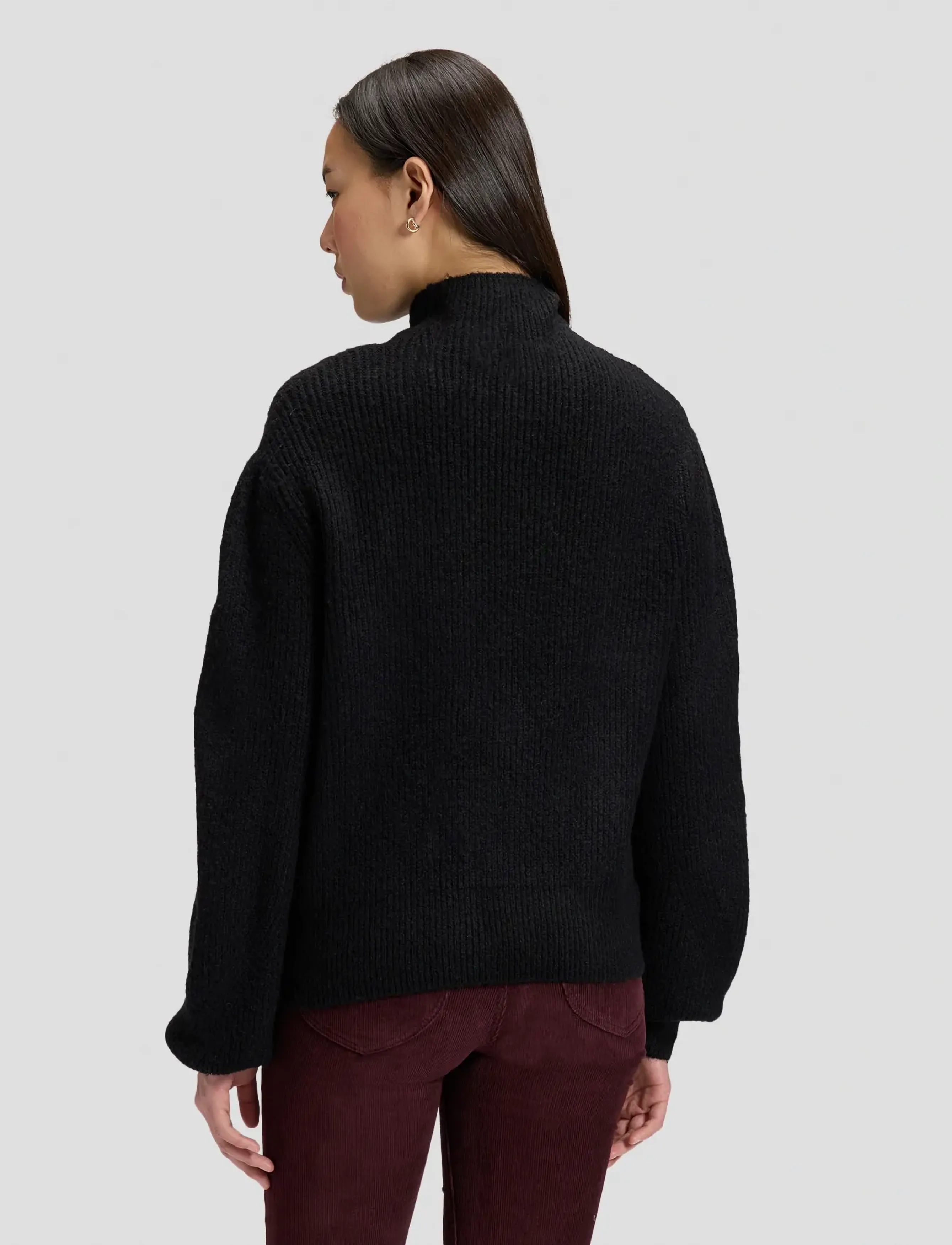 Lee Jeans - KNITTED HIGH NECK - pullover - black - 2