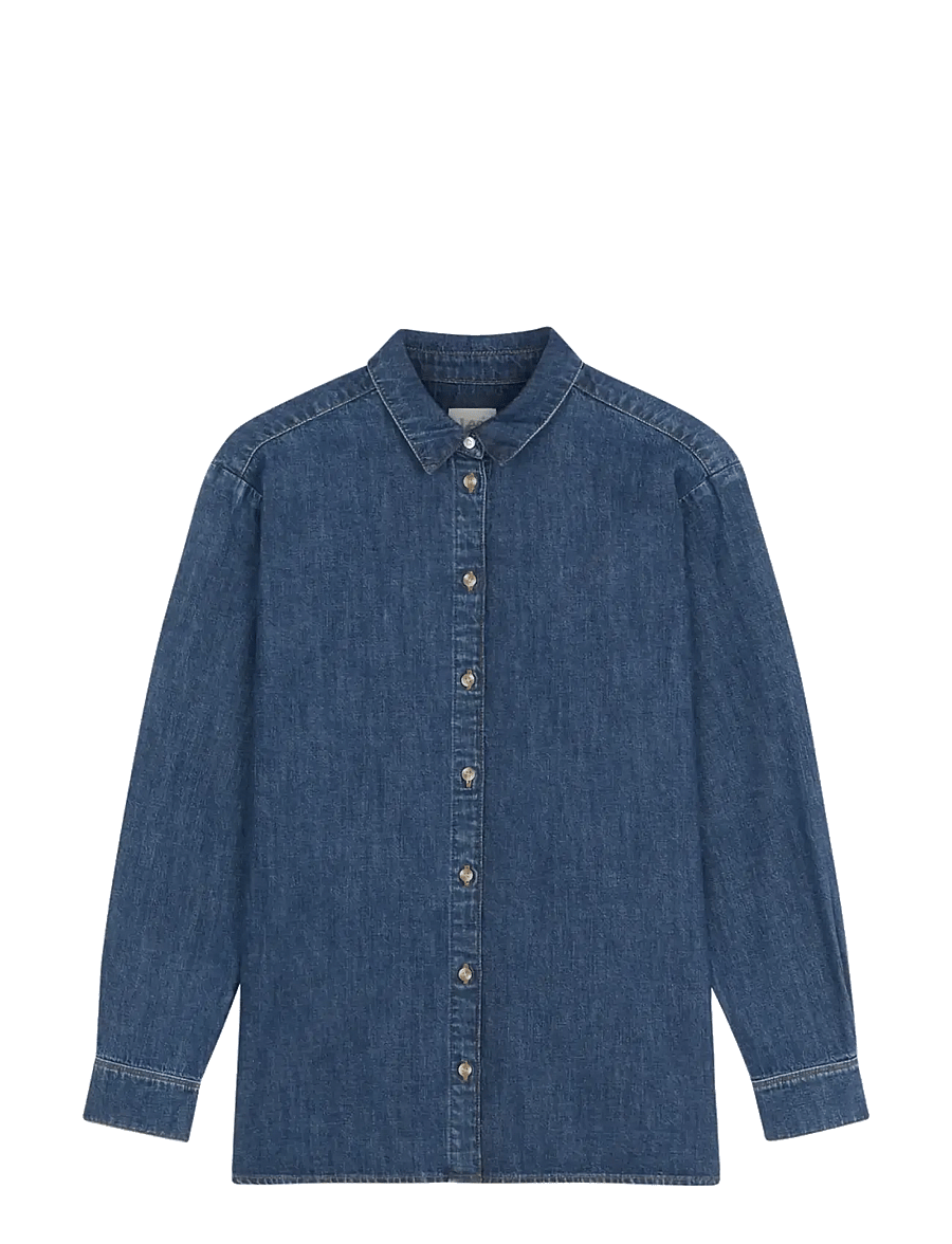 Lee Jeans - BOYFRIENDS SHIRT - jeansskjortor - brash blue - 1