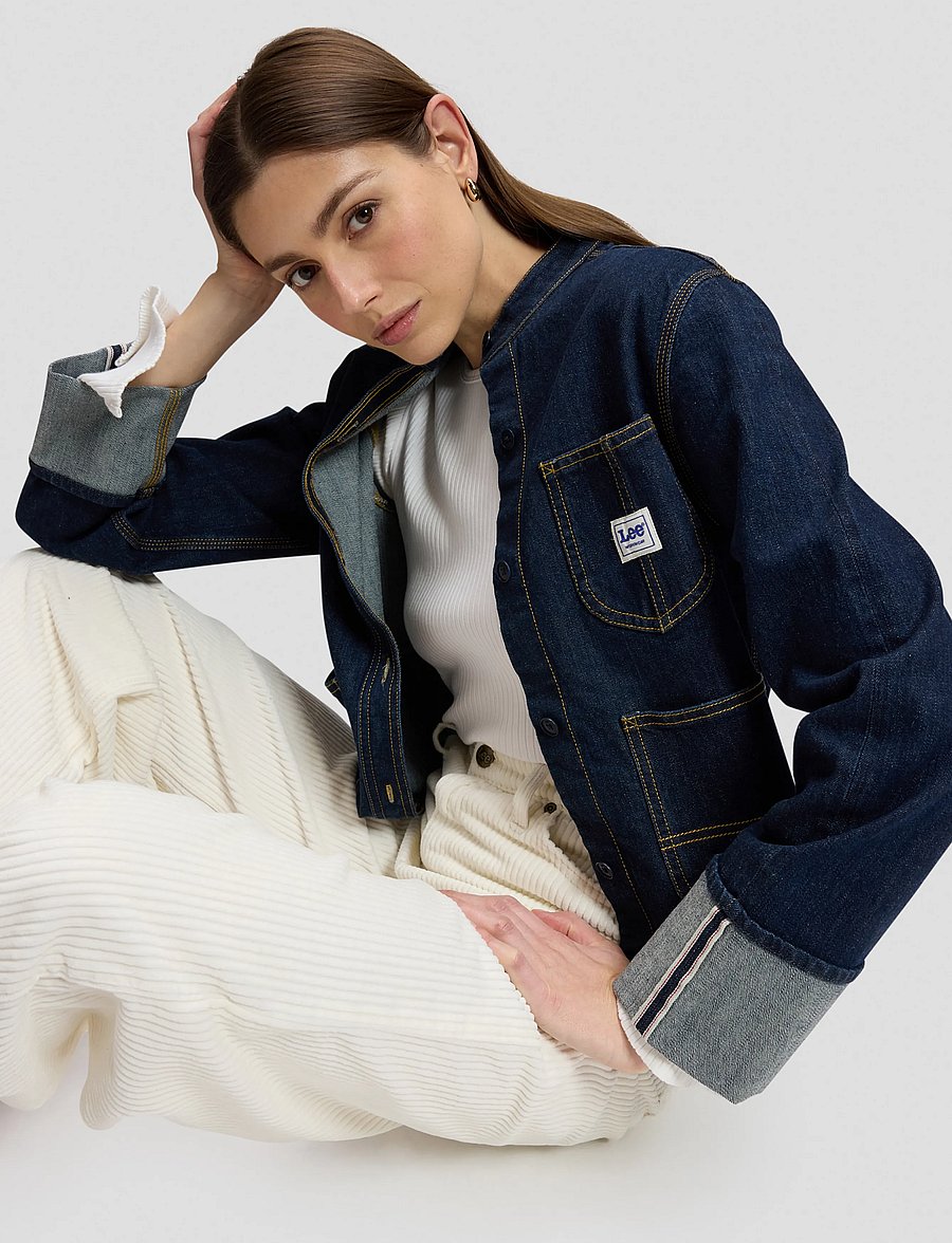 Lee Jeans - SELVEDGE OVERSHIRT - frühlingsjacken - xion - 0