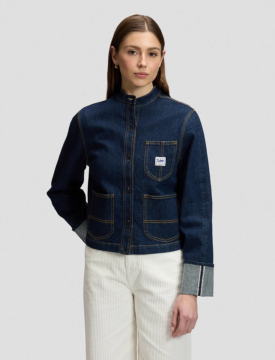Lee Jeans - SELVEDGE OVERSHIRT - frühlingsjacken - xion - 2