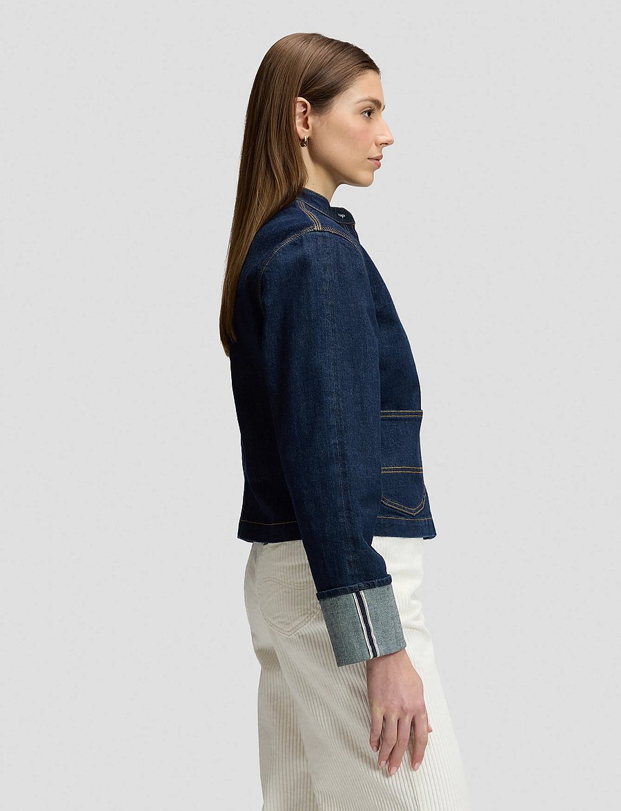 Lee Jeans - SELVEDGE OVERSHIRT - frühlingsjacken - xion - 5