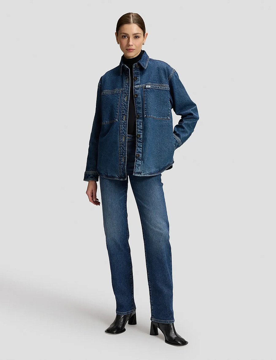 Lee Jeans - RELAXED UTILITY OVERSHIRT - overshirts - blue dagger - 3