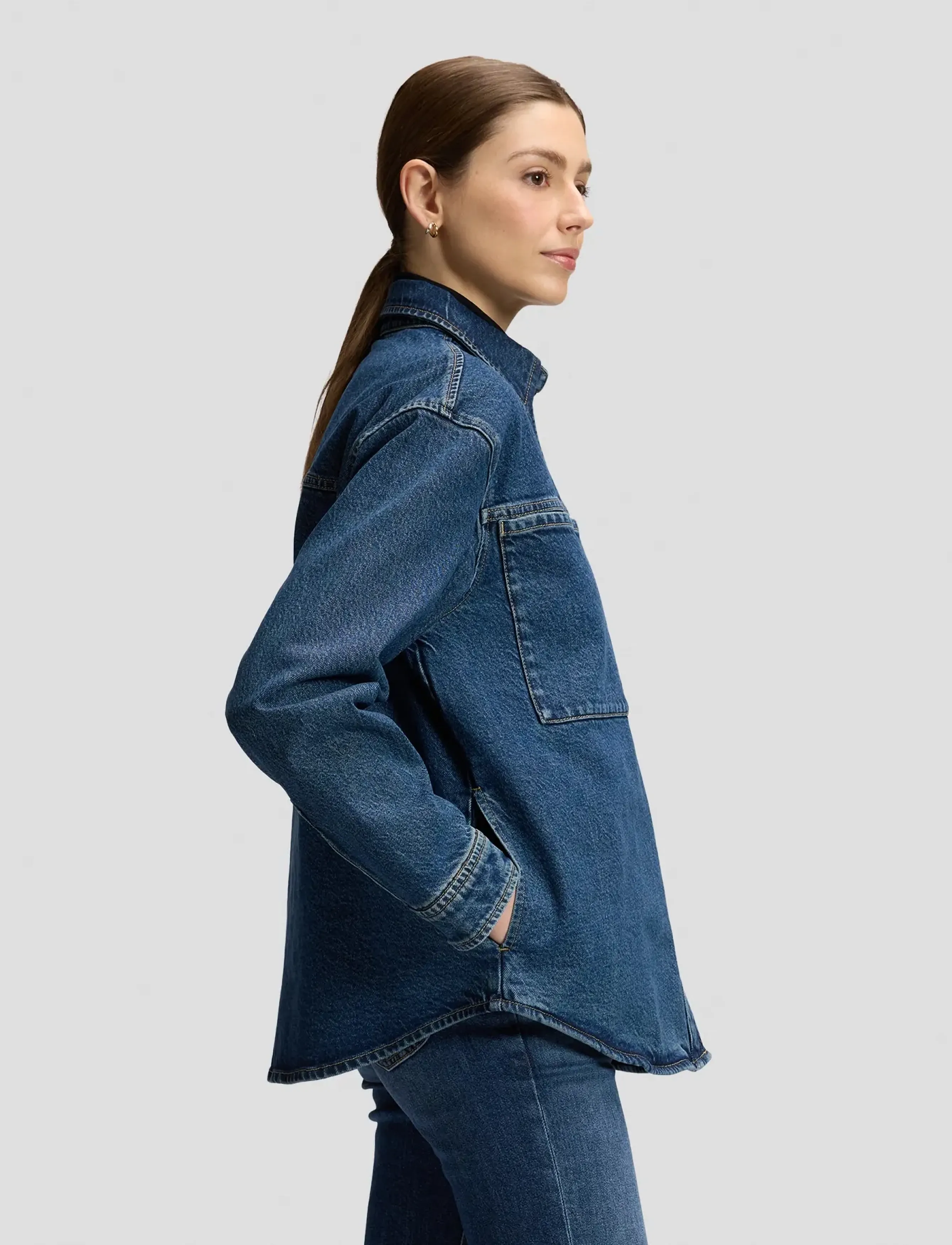 Lee Jeans - RELAXED UTILITY OVERSHIRT - overshirts - blue dagger - 4