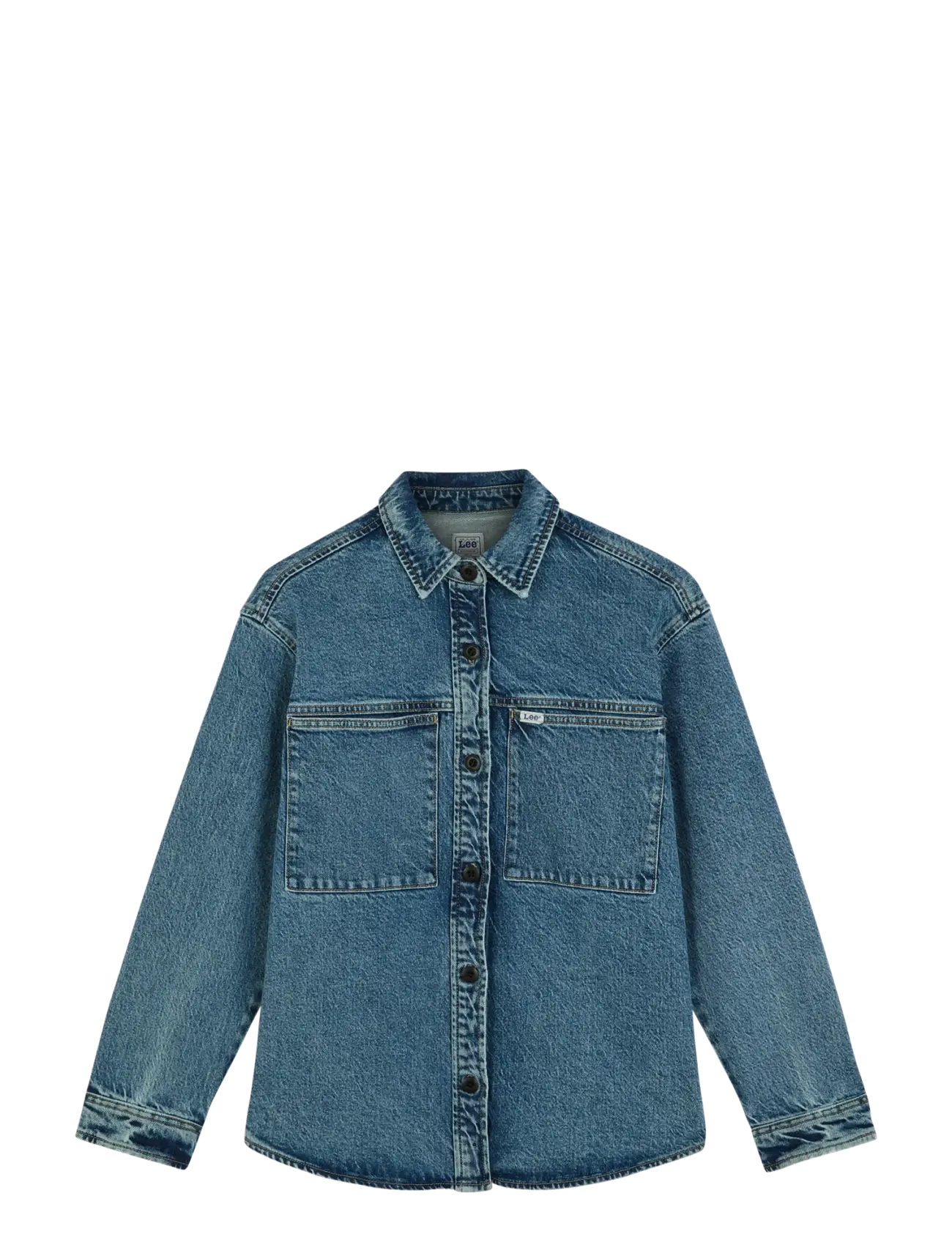 Lee Jeans RELAXED UTILITY OVERSHIRT - Blusen & Hemden - EYE SPY / blue