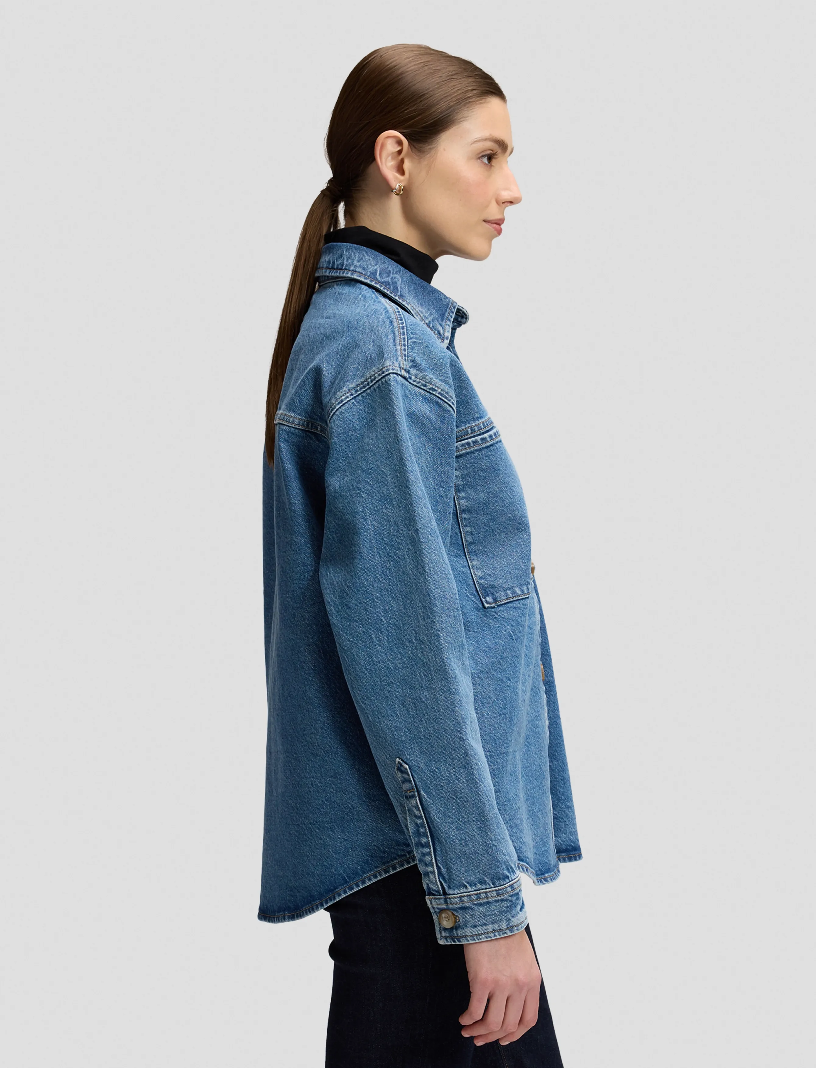 Lee Jeans - RELAXED UTILITY OVERSHIRT - eye spy - 5