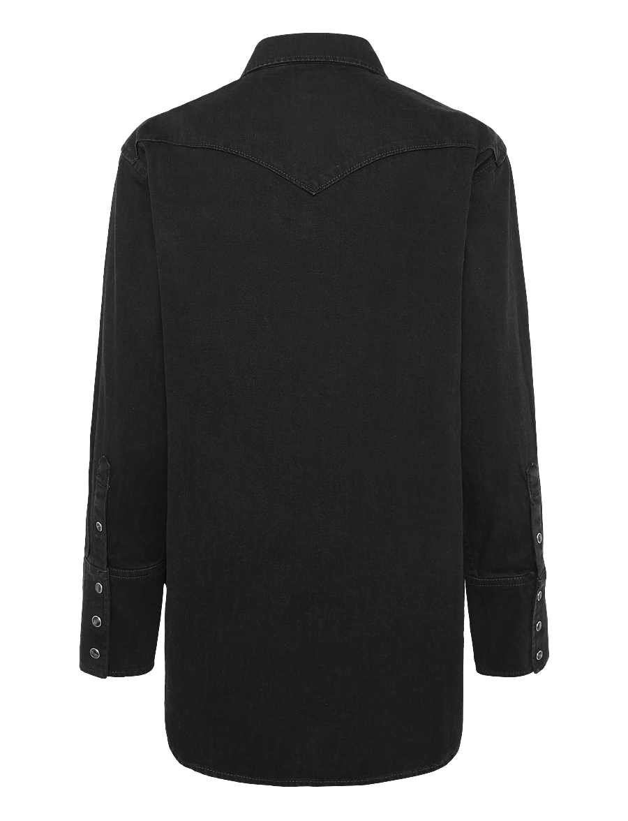 Lee Jeans - ESSENTIAL WESTERN SHIRT - denimskjorter - dark volume - 2