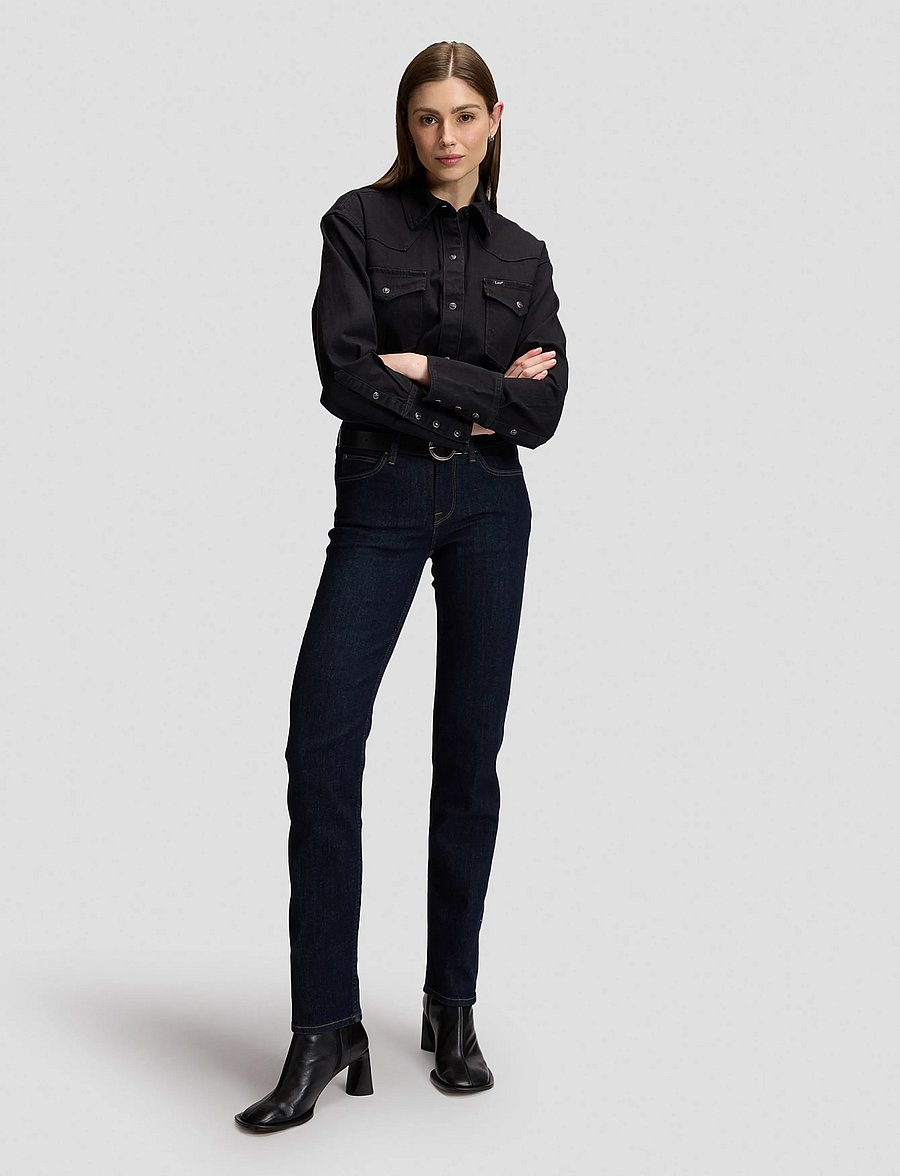 Lee Jeans - ESSENTIAL WESTERN SHIRT - dark volume - 2