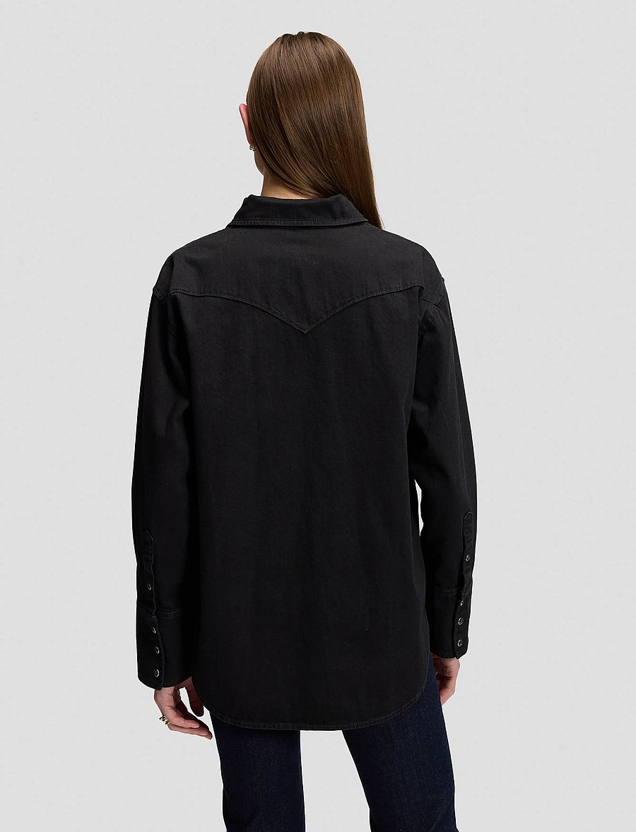 Lee Jeans - ESSENTIAL WESTERN SHIRT - dark volume - 3