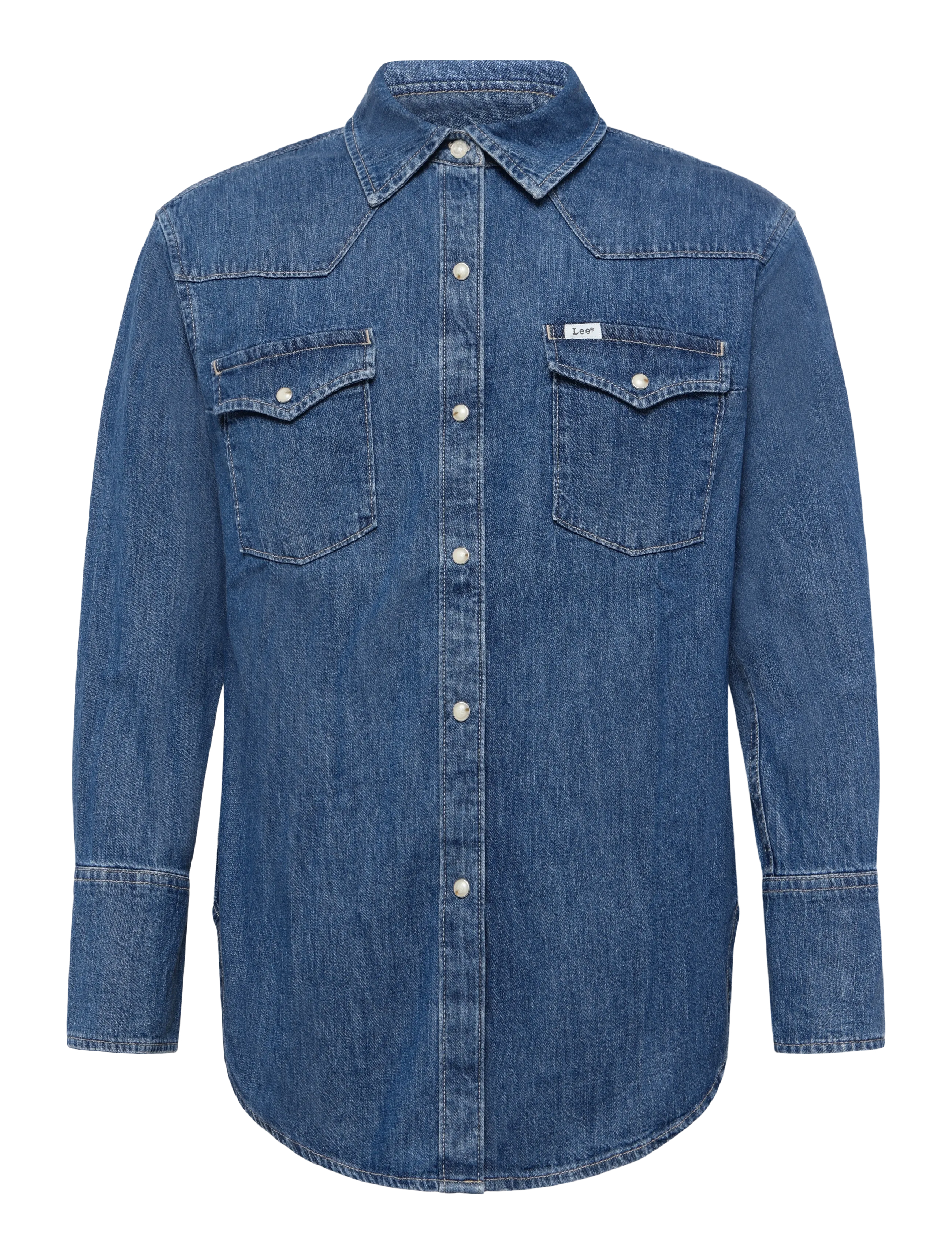 Lee Jeans ESSENTIAL WESTERN SHIRT - Kleidung - RIPE BERRY / blue