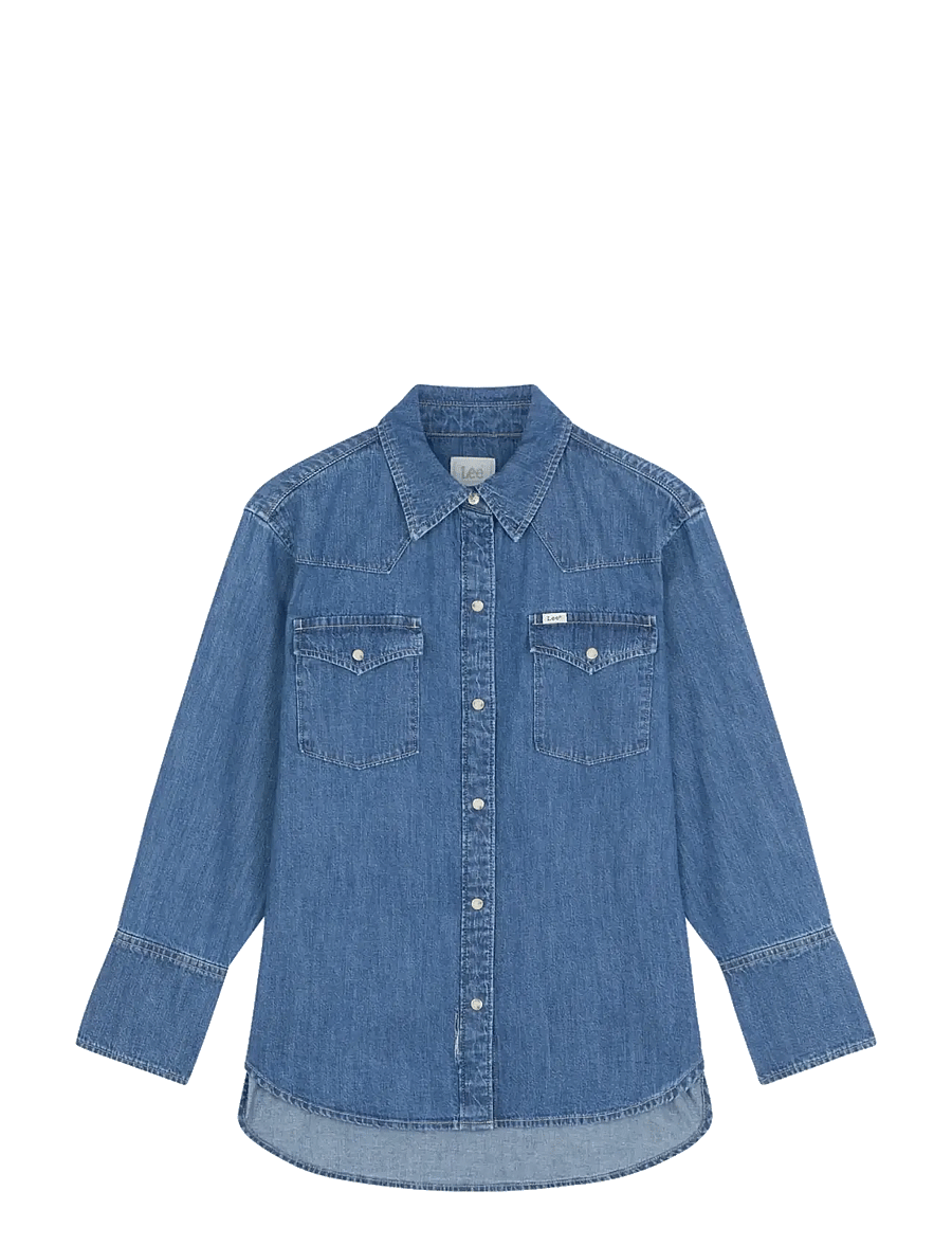 Lee Jeans - ESSENTIAL WESTERN SHIRT - ripe berry - 1