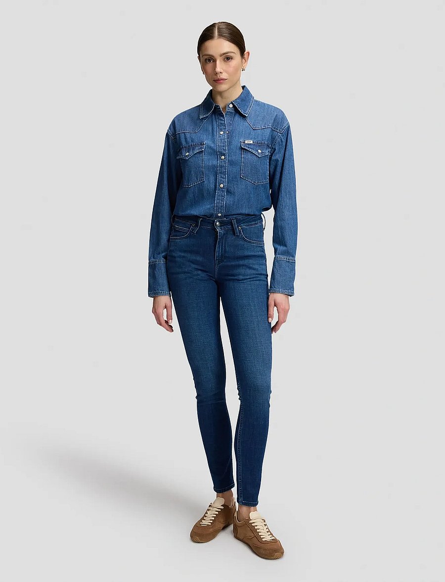 Lee Jeans - ESSENTIAL WESTERN SHIRT - ripe berry - 2