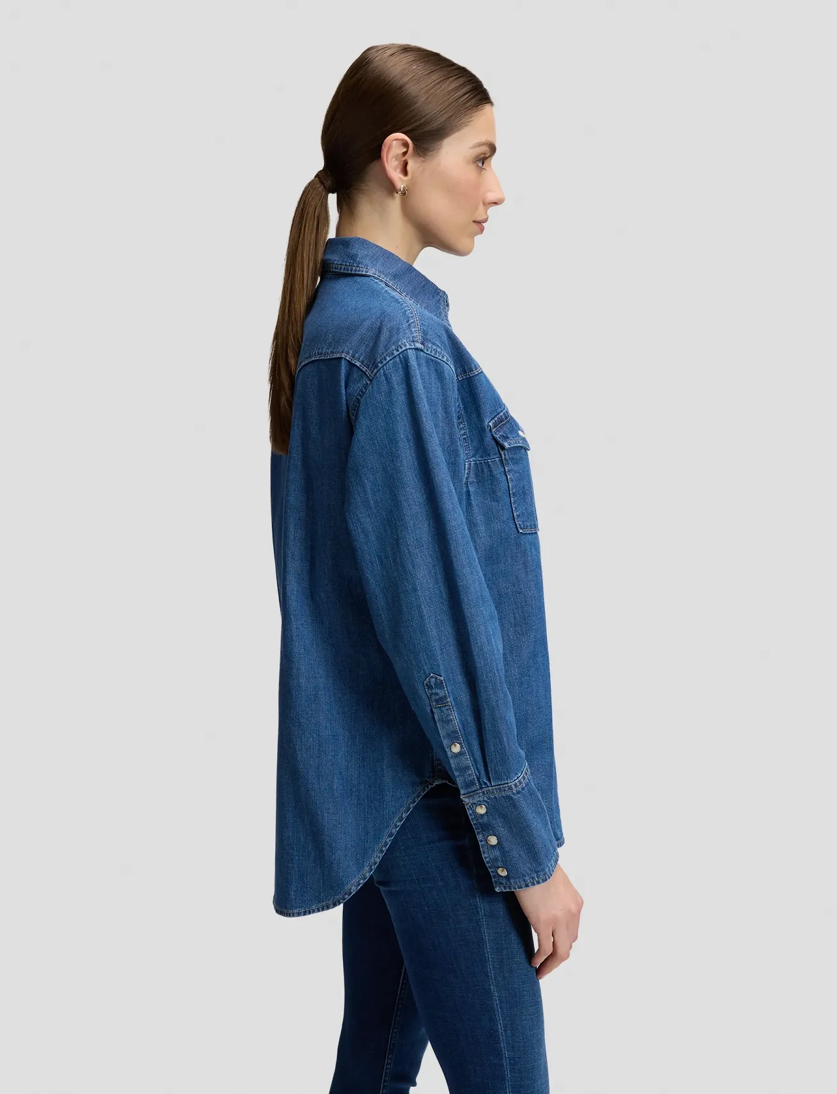 Lee Jeans - ESSENTIAL WESTERN SHIRT - ripe berry - 4