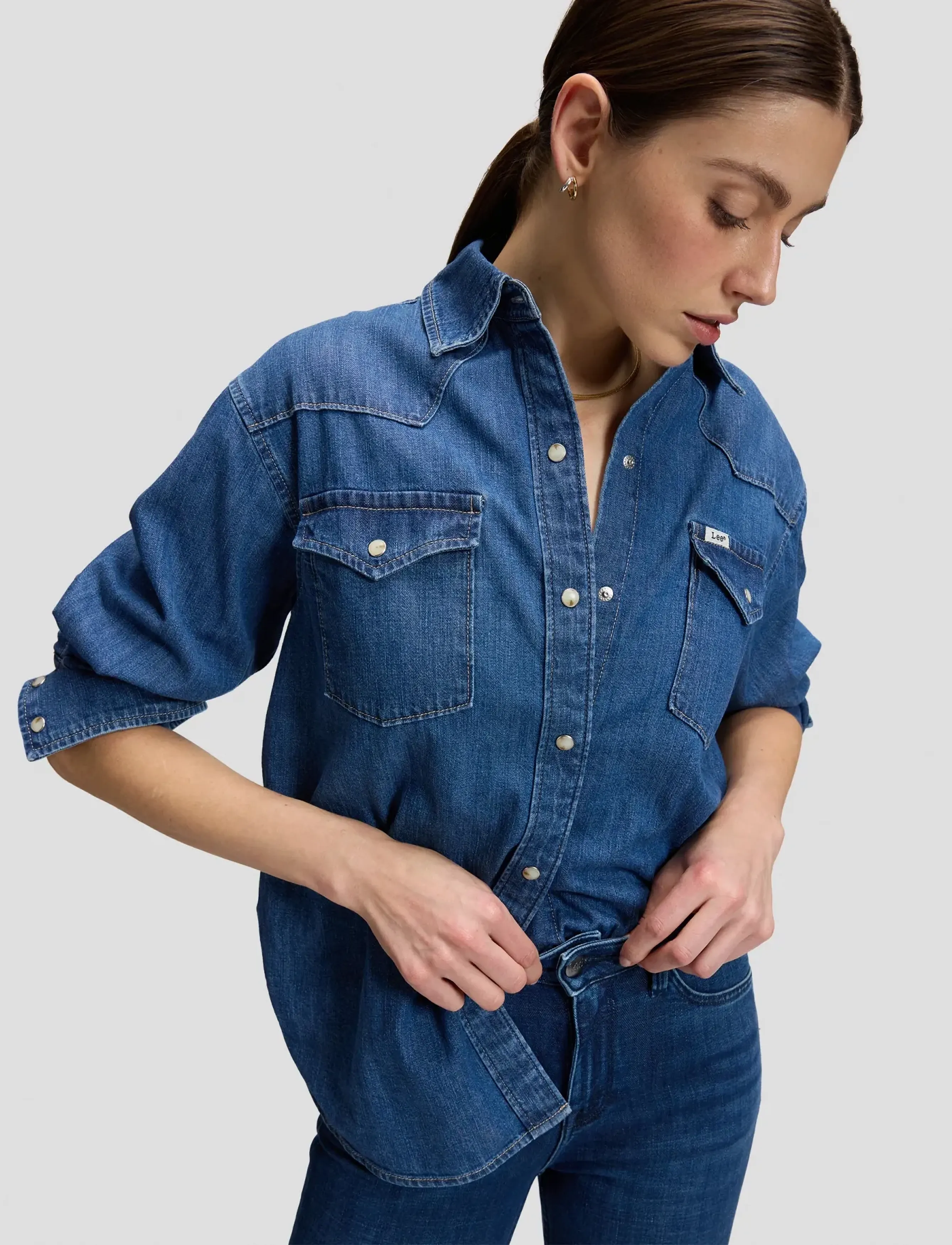 Lee Jeans Essential Western Shirt skjortor dam – bild 6
