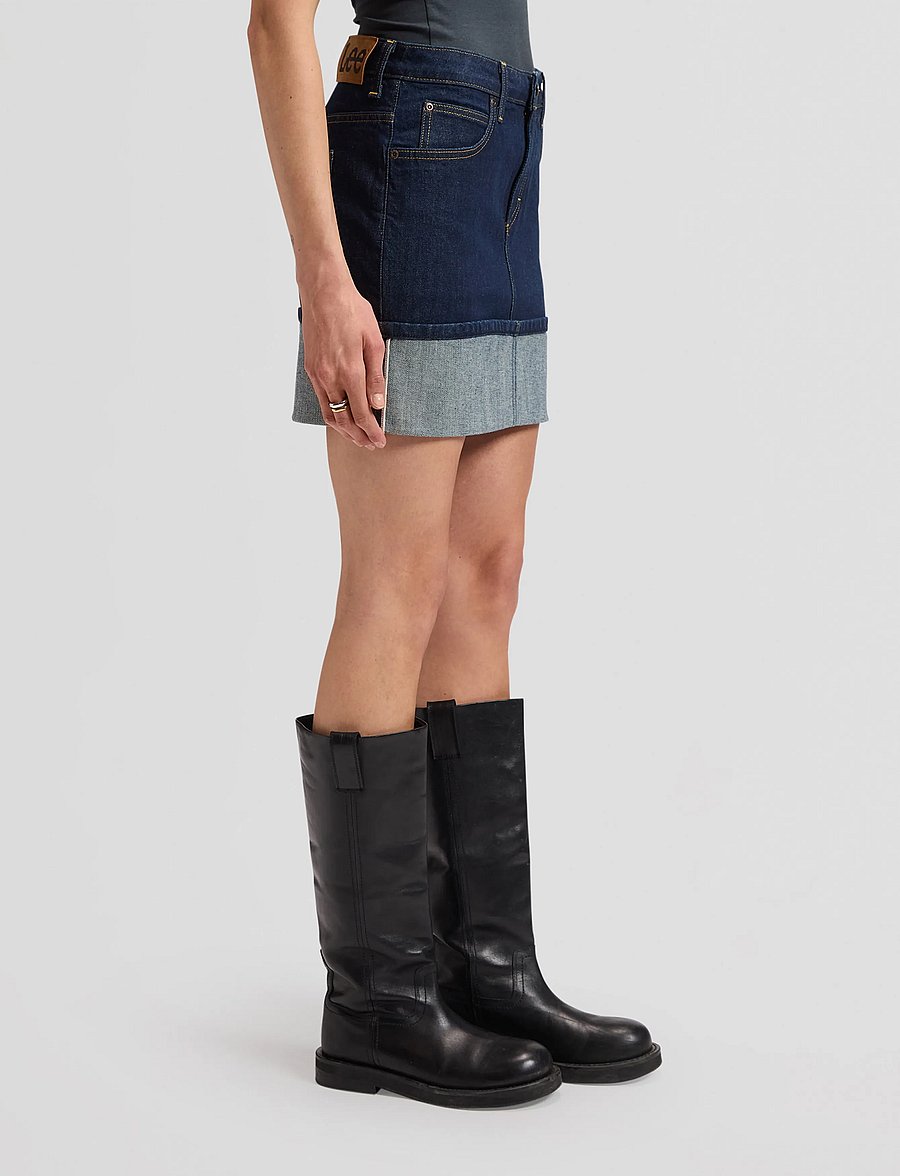 Lee Jeans - SELVEDGE MINI SKIRT - xion - 3