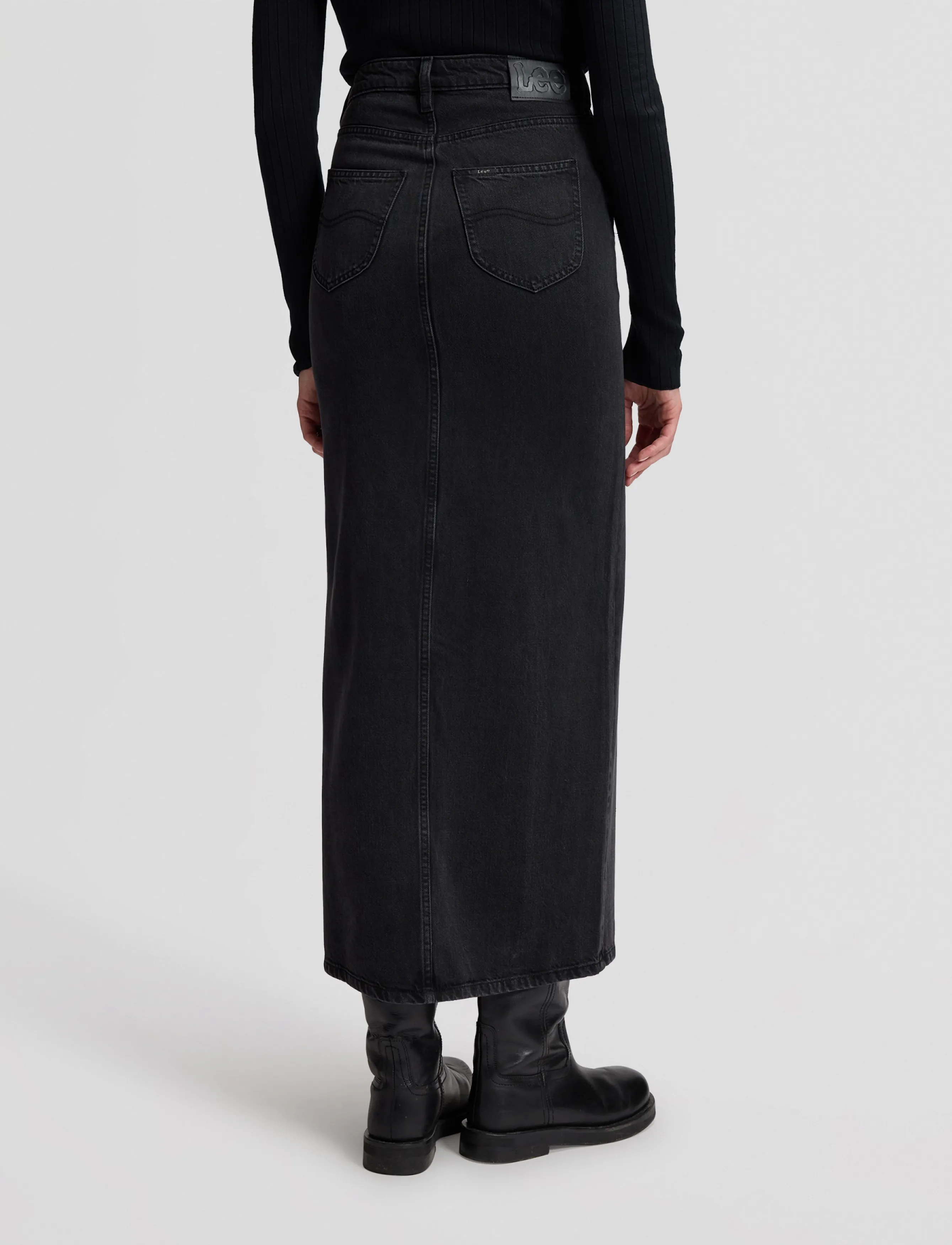 Lee Jeans Frontslit Maxi Skirt kjolar dam – bild 3