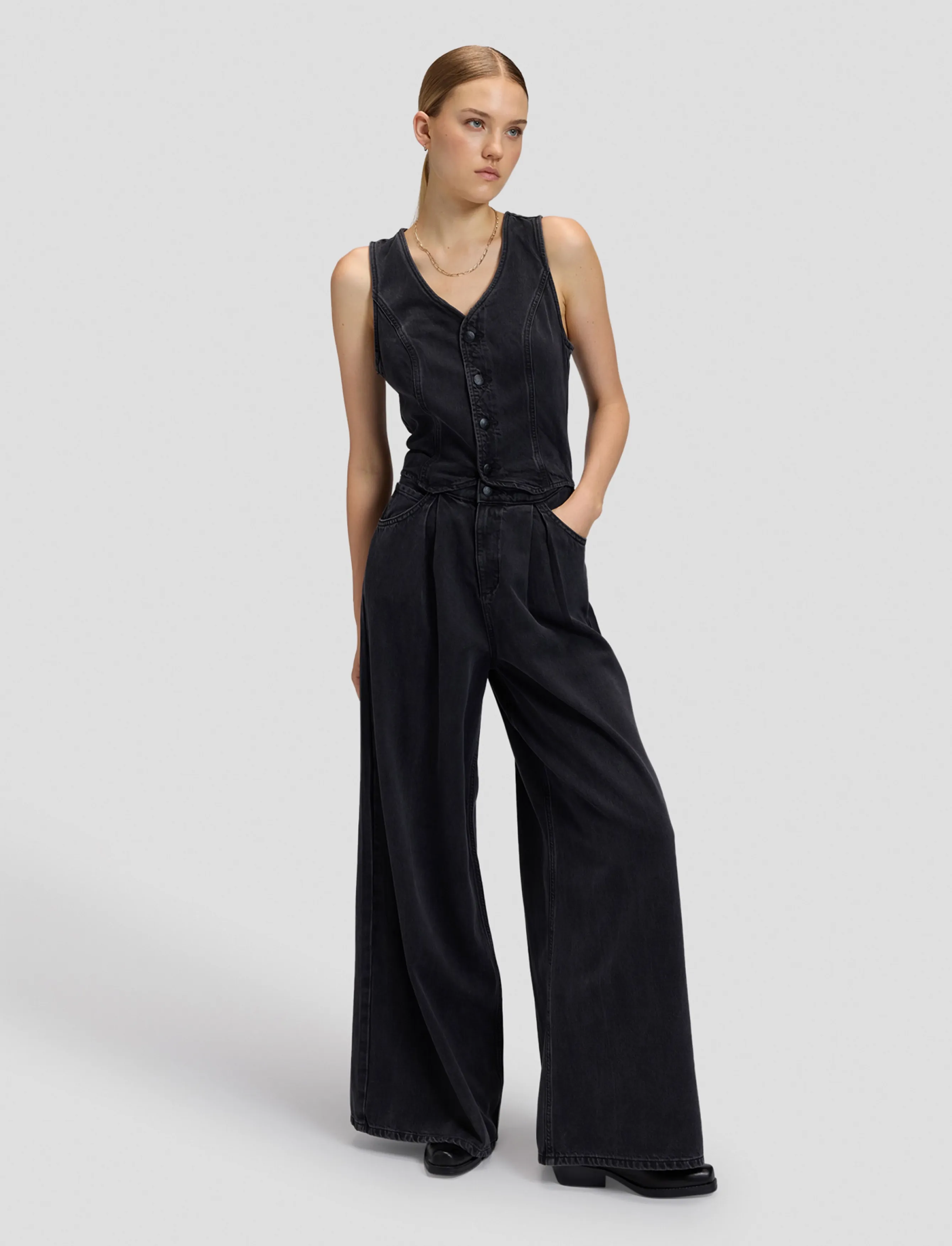 Lee Jeans - DAPPER JUMPSUIT - jumpsuits - in a blur - 5