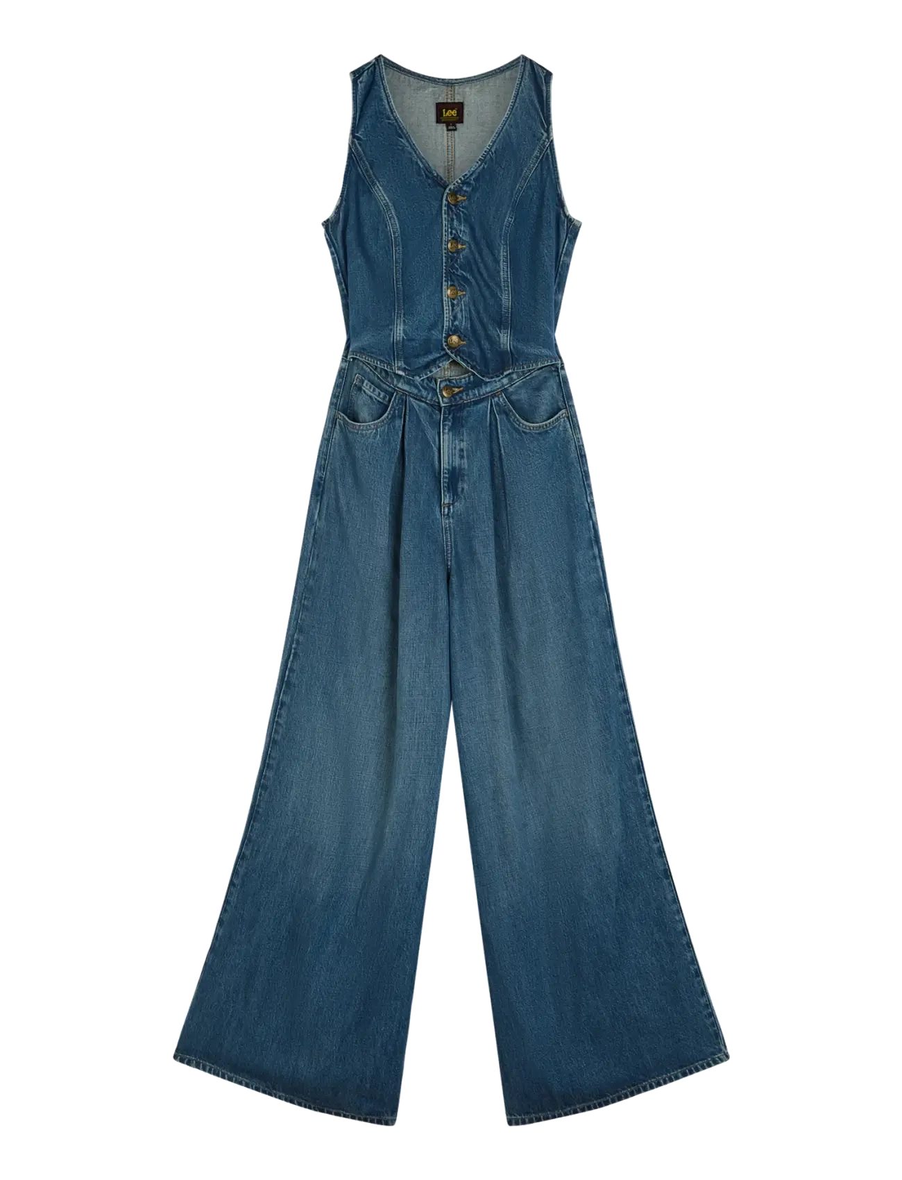 Lee Jeans DAPPER JUMPSUIT - Jumpsuits - TORRENTIAL / blue