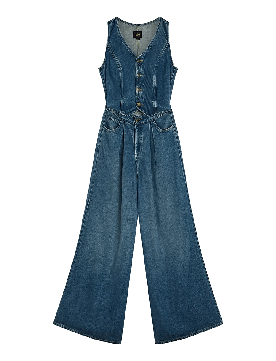 Lee Jeans - DAPPER JUMPSUIT - jumpsuits - torrential - 1