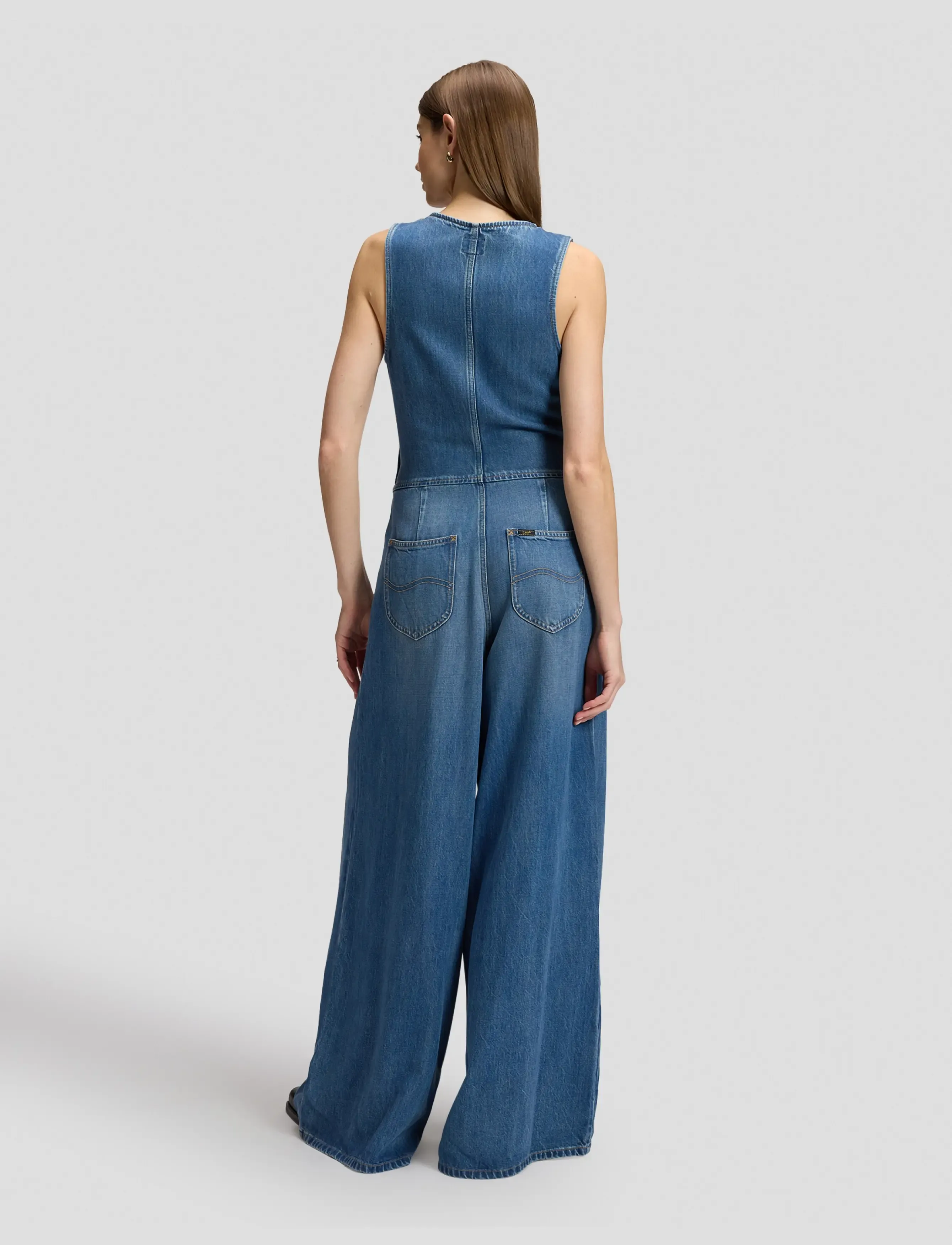 Lee Jeans - DAPPER JUMPSUIT - jumpsuits - torrential - 3