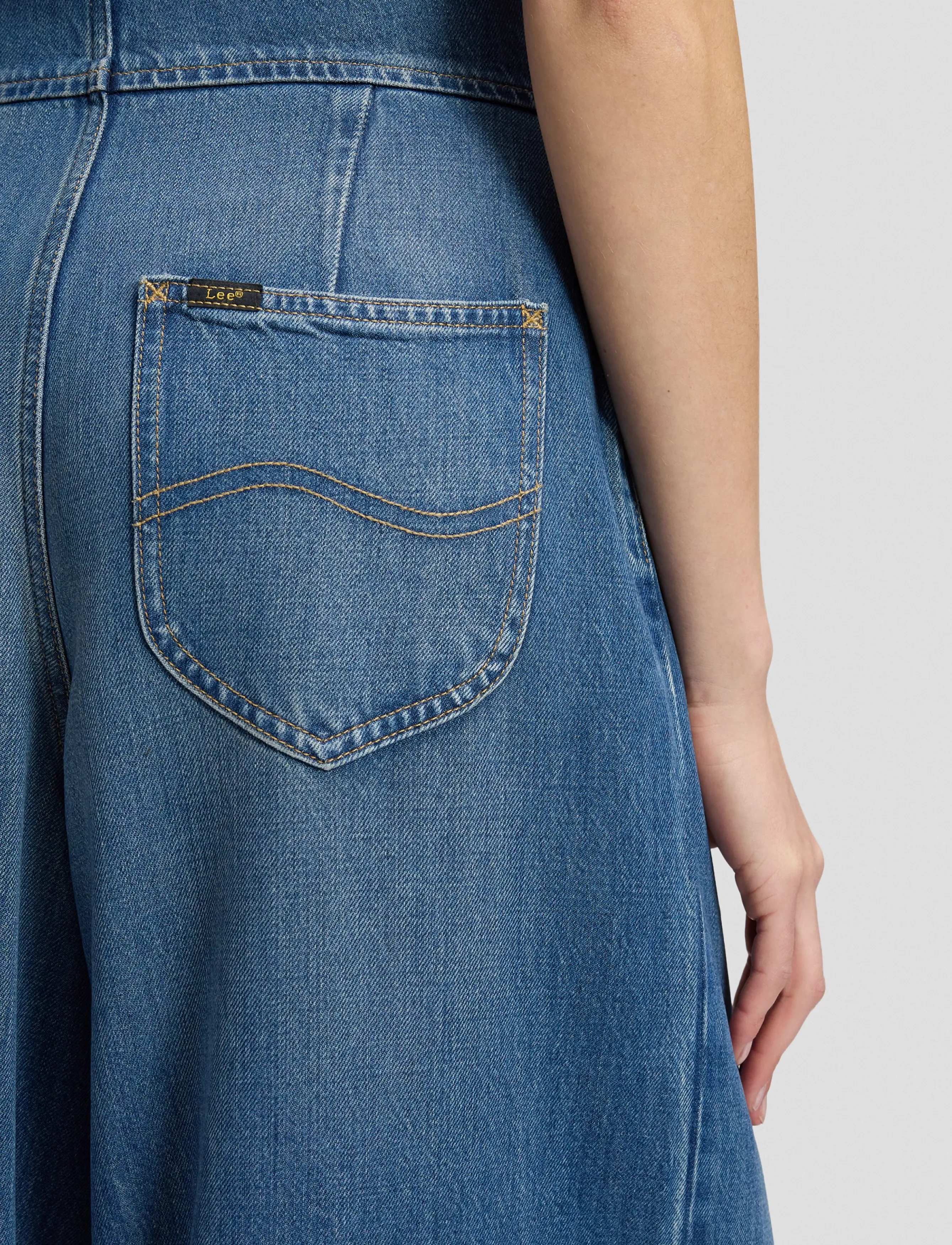 Lee Jeans - DAPPER JUMPSUIT - jumpsuits - torrential - 5
