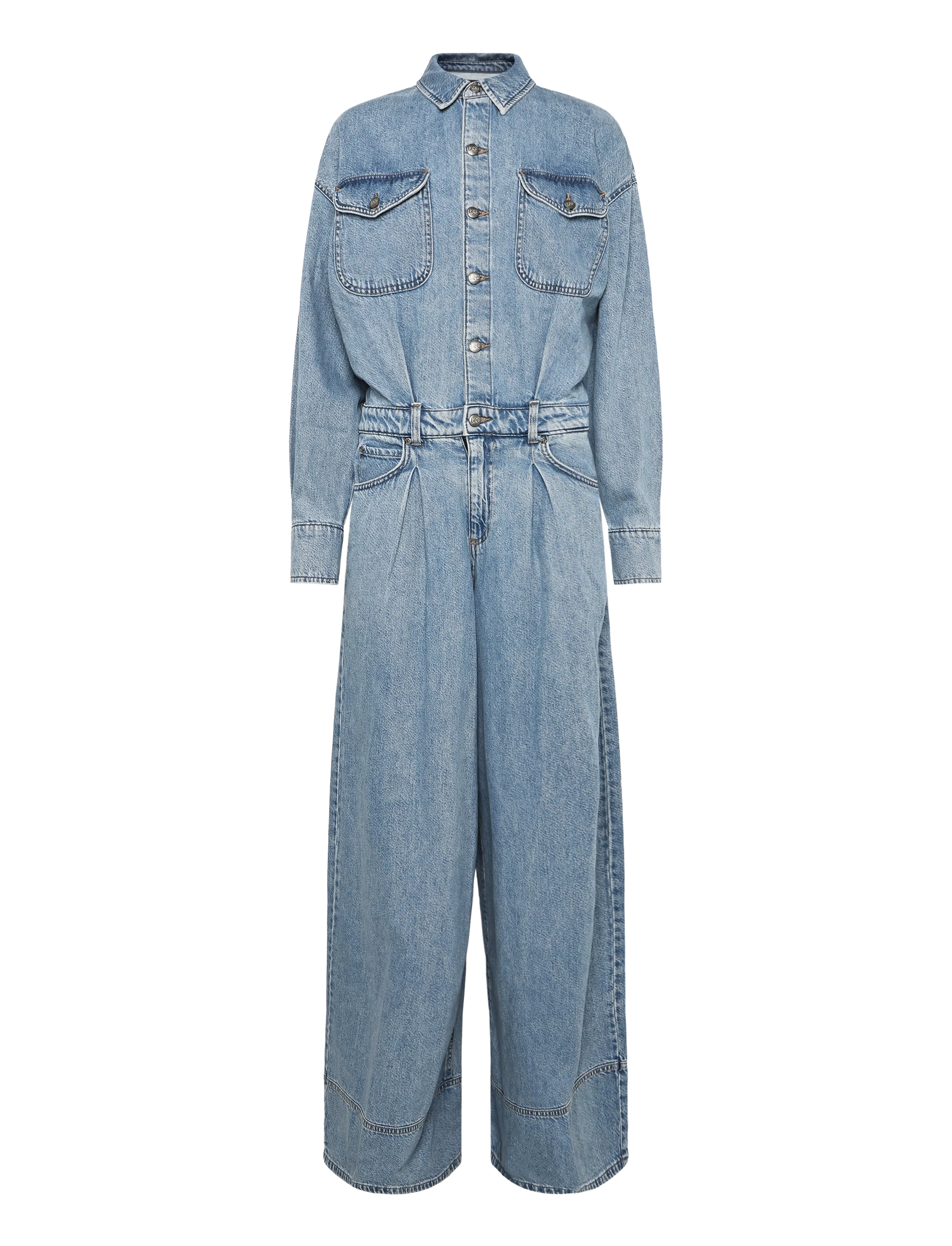 Lee Jeans LS JUMPSUIT - Denim clothing - ALL DAY / blue