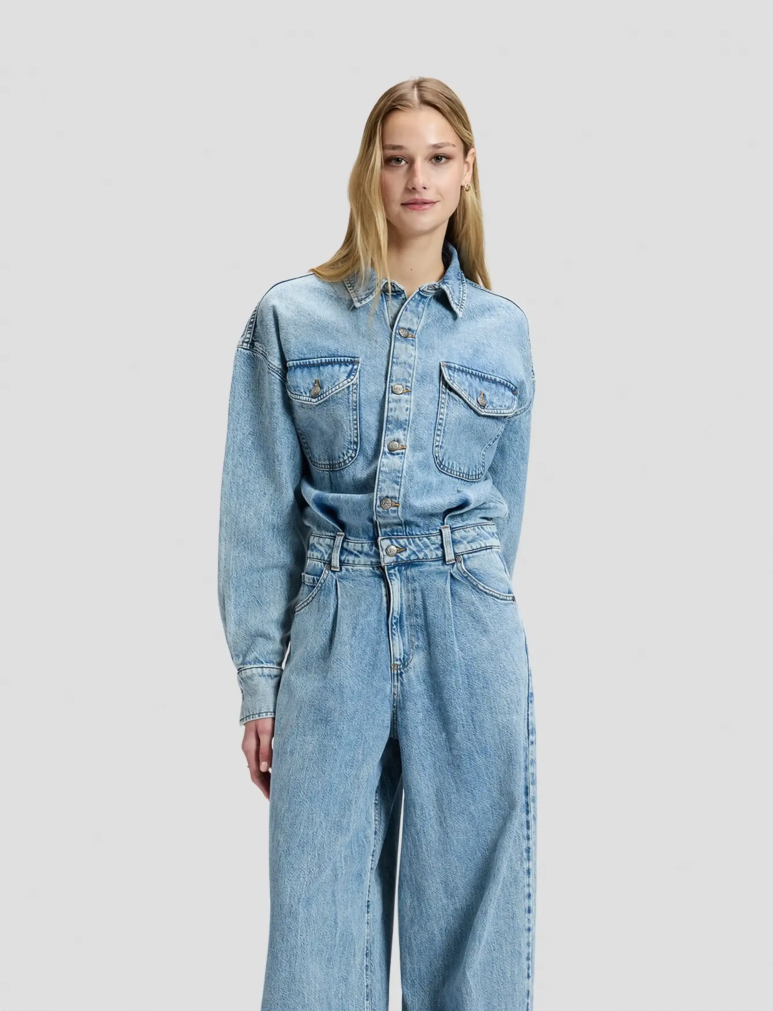 Lee Jeans - LS JUMPSUIT - jumpsuits - all day - 5