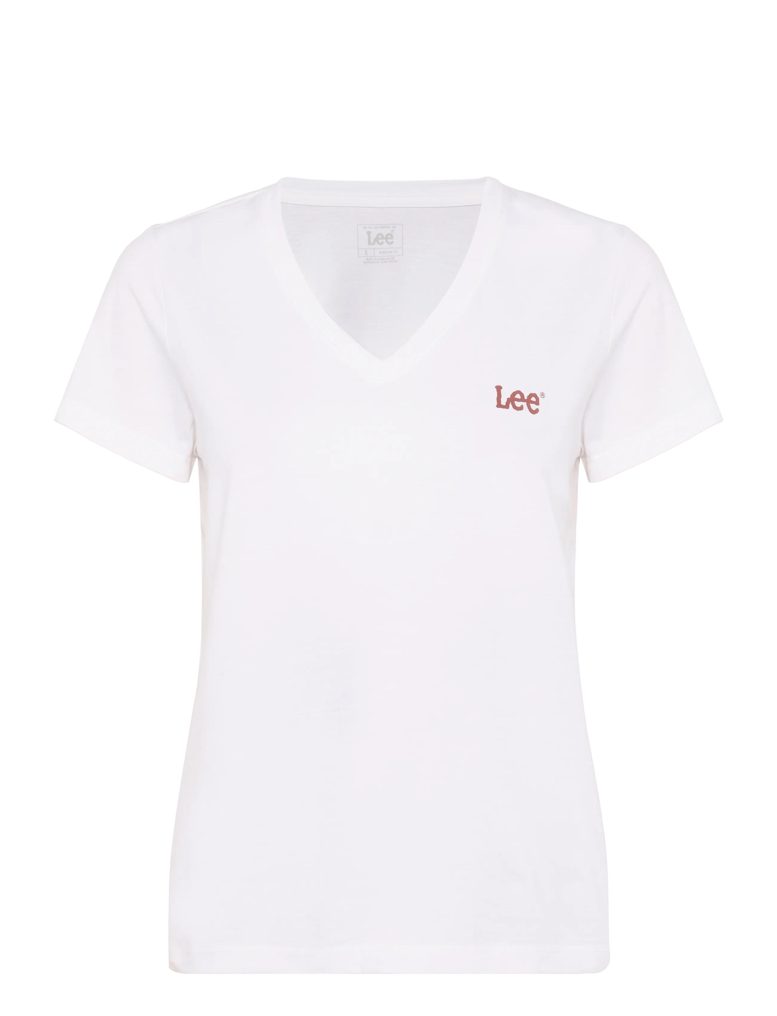 Lee Jeans V NECK - T-shirts & Toppe - ECRU / cream