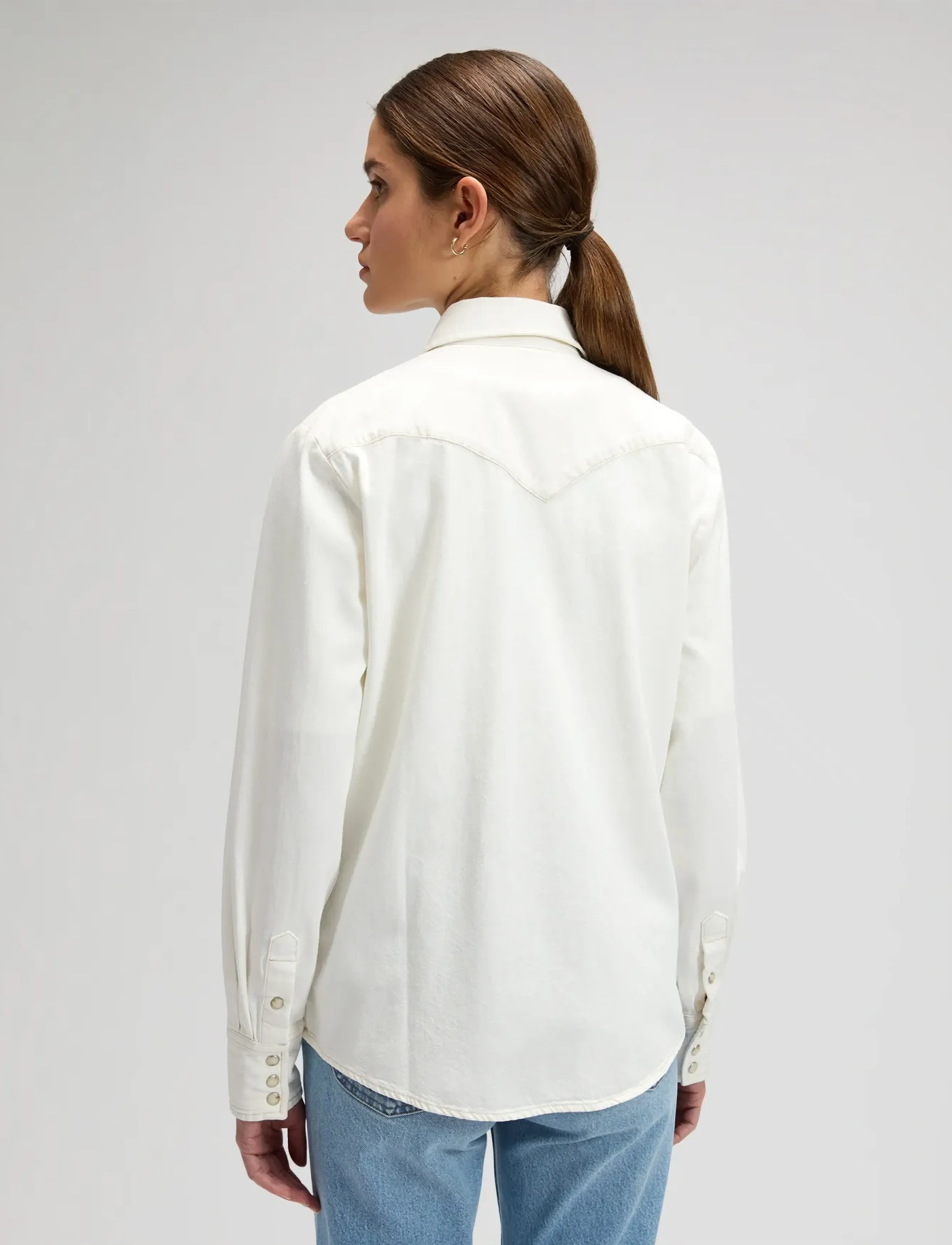 Lee Jeans - REGULAR WESTERN SHIRT - denimskjorter - winter light - 2