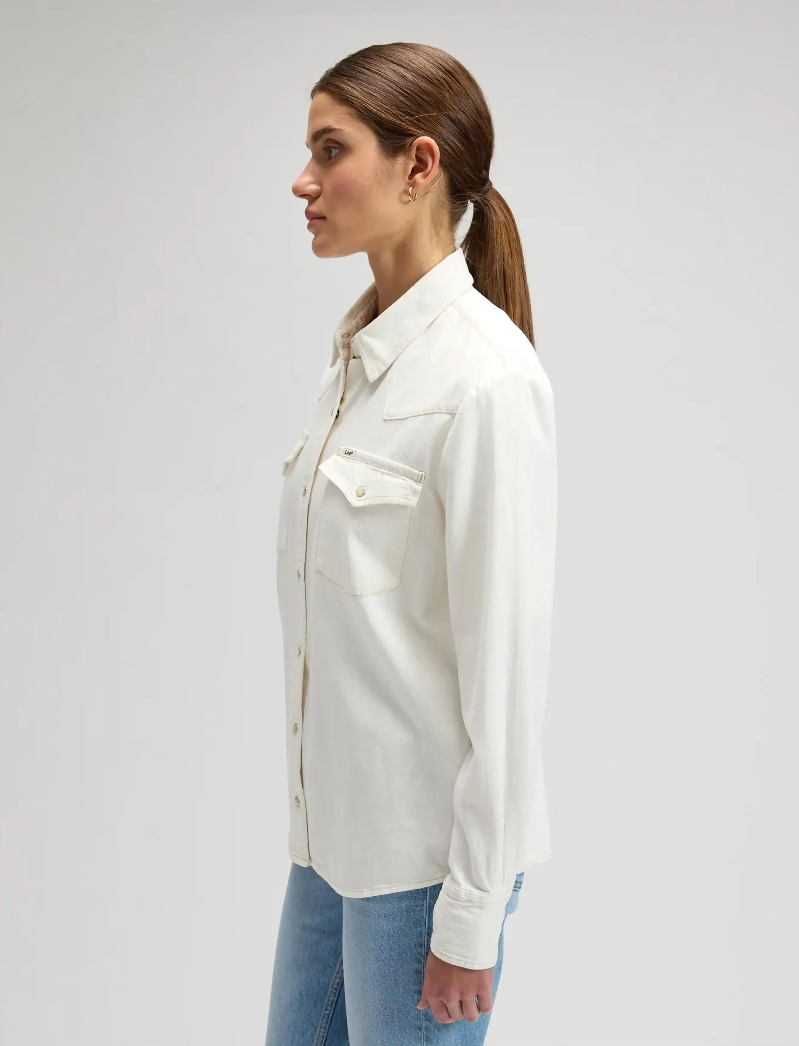 Lee Jeans - REGULAR WESTERN SHIRT - denimskjorter - winter light - 4