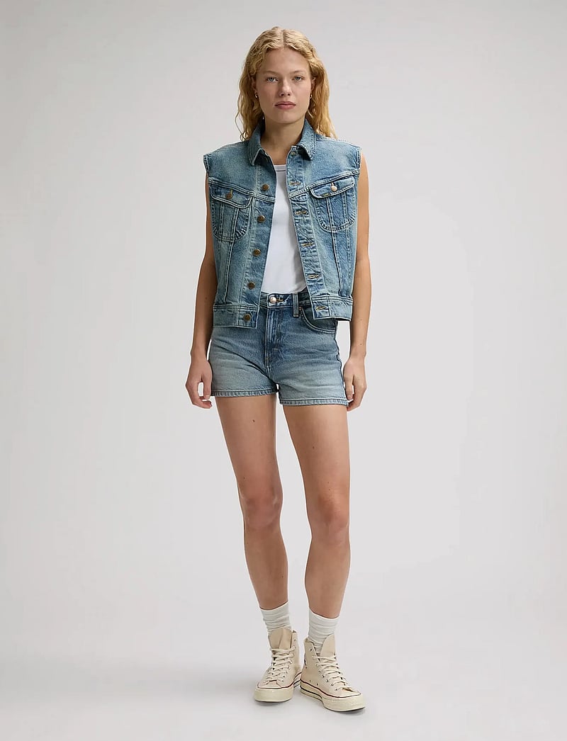 Lee Jeans - RIDER VEST - denimveste - serene shade - 4