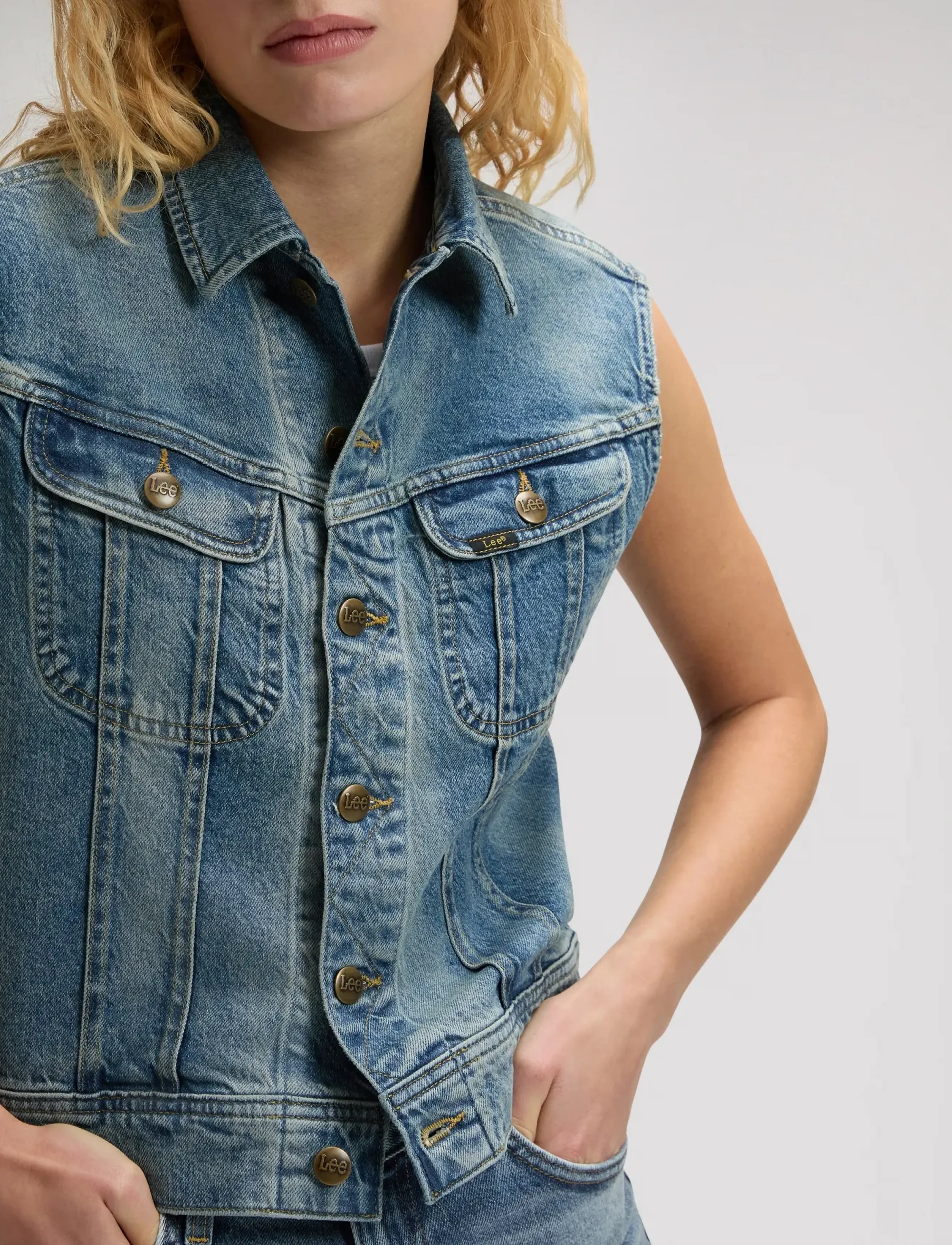 Lee Jeans Rider Vest västar dam – bild 5