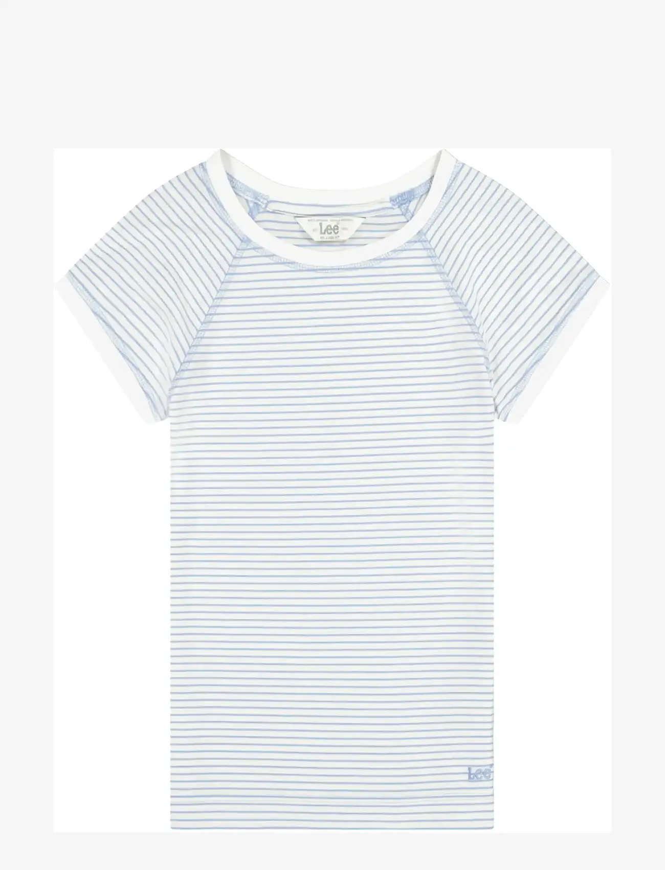 Lee Jeans - BABY TEE - lühikeste varrukatega t-särgid - halogen stripe - 1