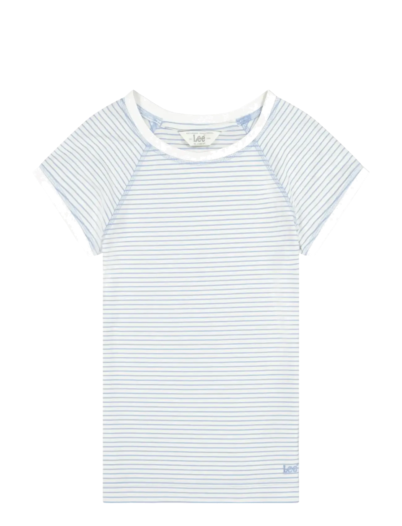 Lee Jeans BABY TEE - Tøj - HALOGEN STRIPE / white
