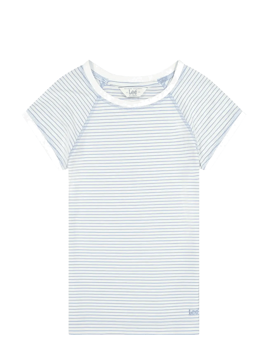 Lee Jeans - BABY TEE - t-shirts - halogen stripe - 1