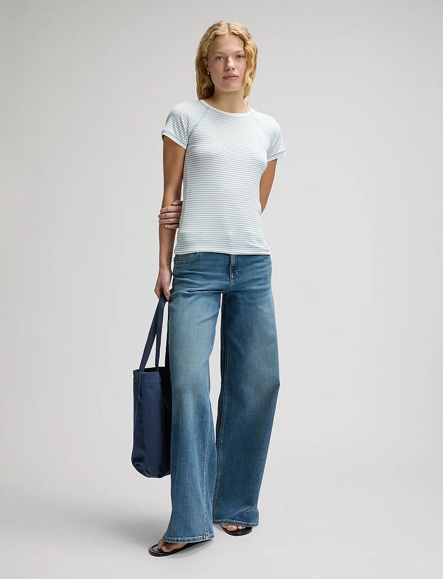 Lee Jeans - BABY TEE - t-shirts - halogen stripe - 3