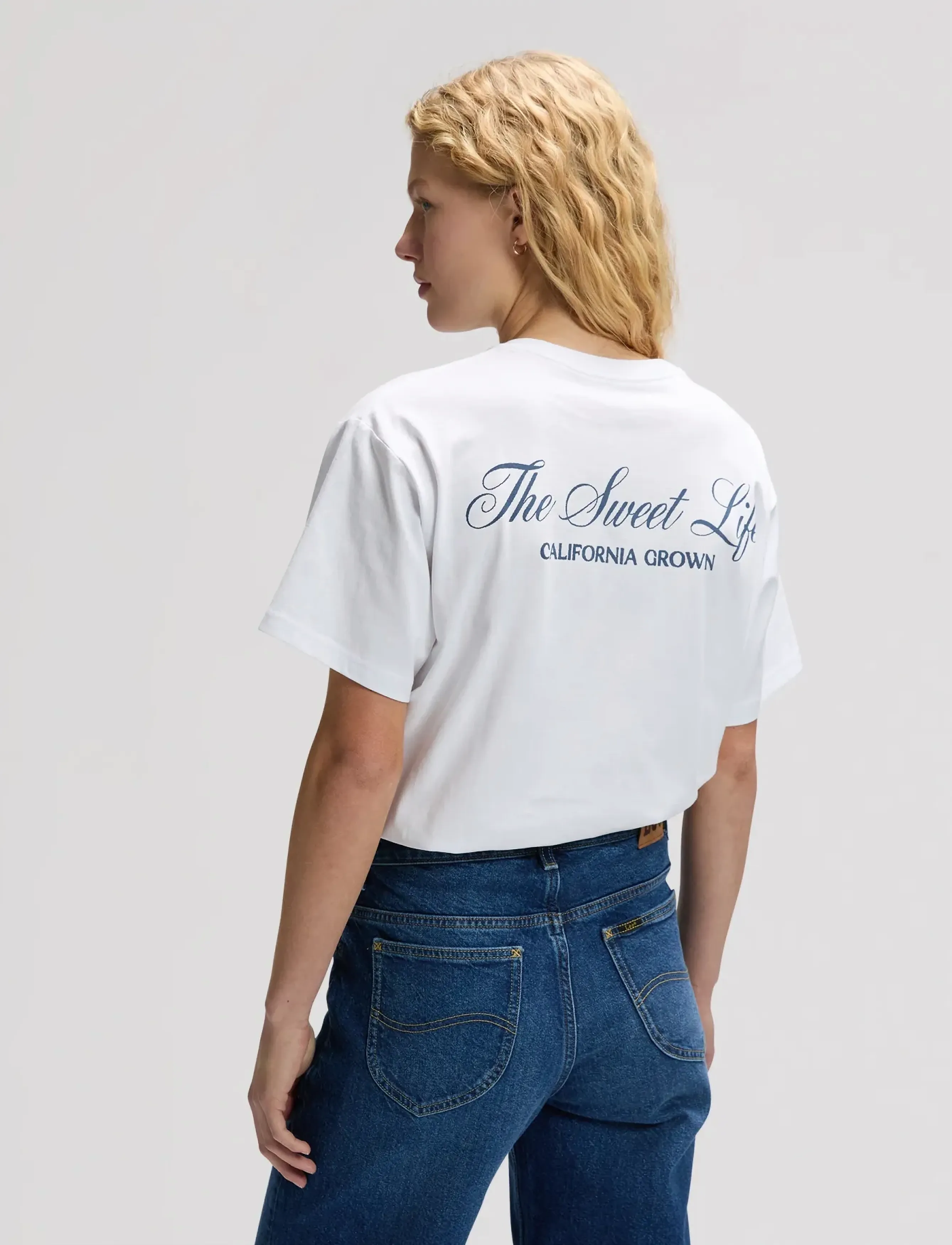 Lee Jeans MODERN MAKER TEE - T-skjorter & Topper - BRIGHT WHITE / white