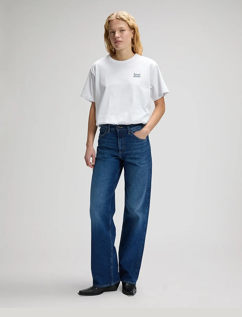 Lee Jeans - MODERN MAKER TEE - t-shirts - bright white - 4