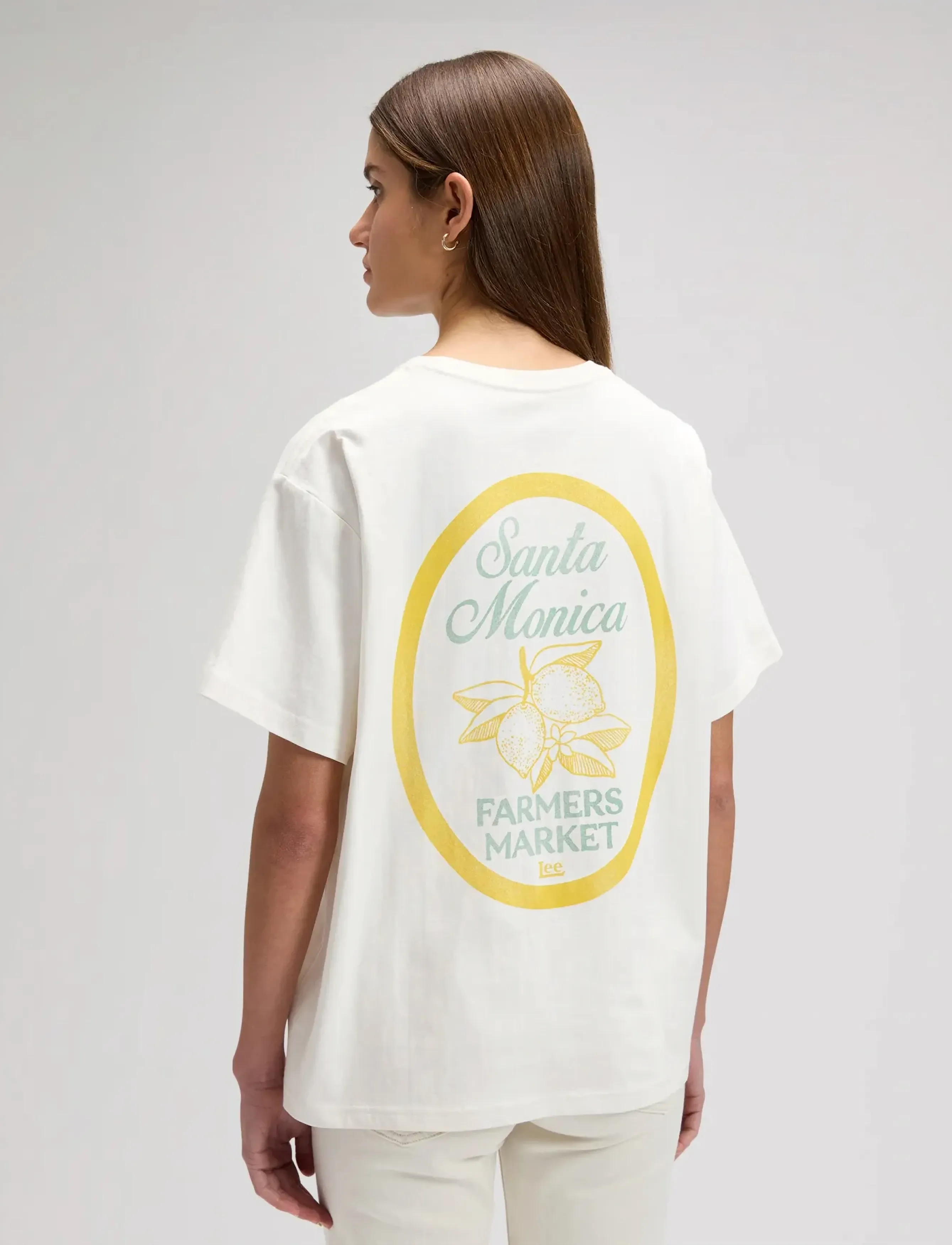 Lee Jeans MODERN MAKER TEE - T-skjorter - ECRU / cream