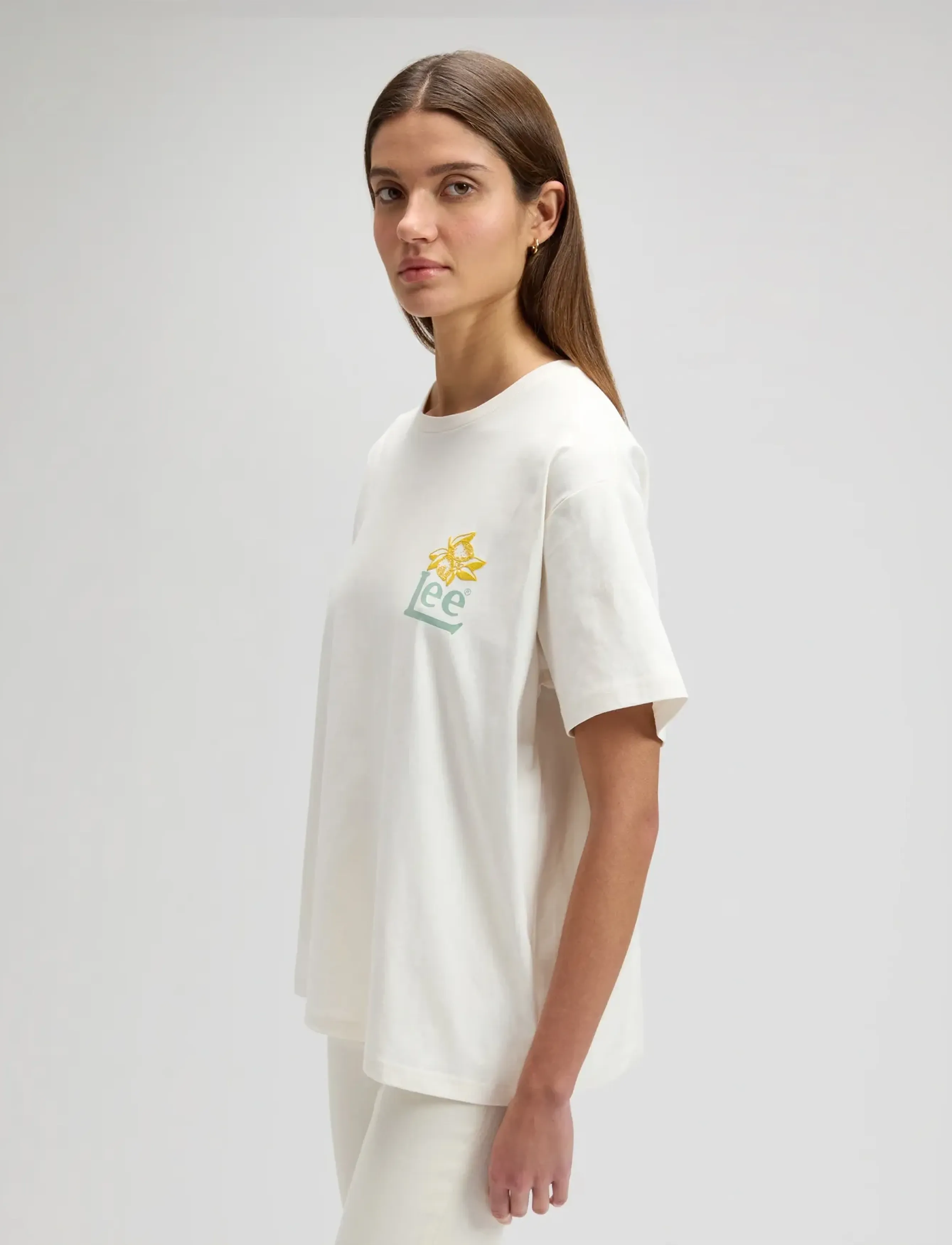 Lee Jeans - MODERN MAKER TEE - die niedrigsten preise - ecru - 5