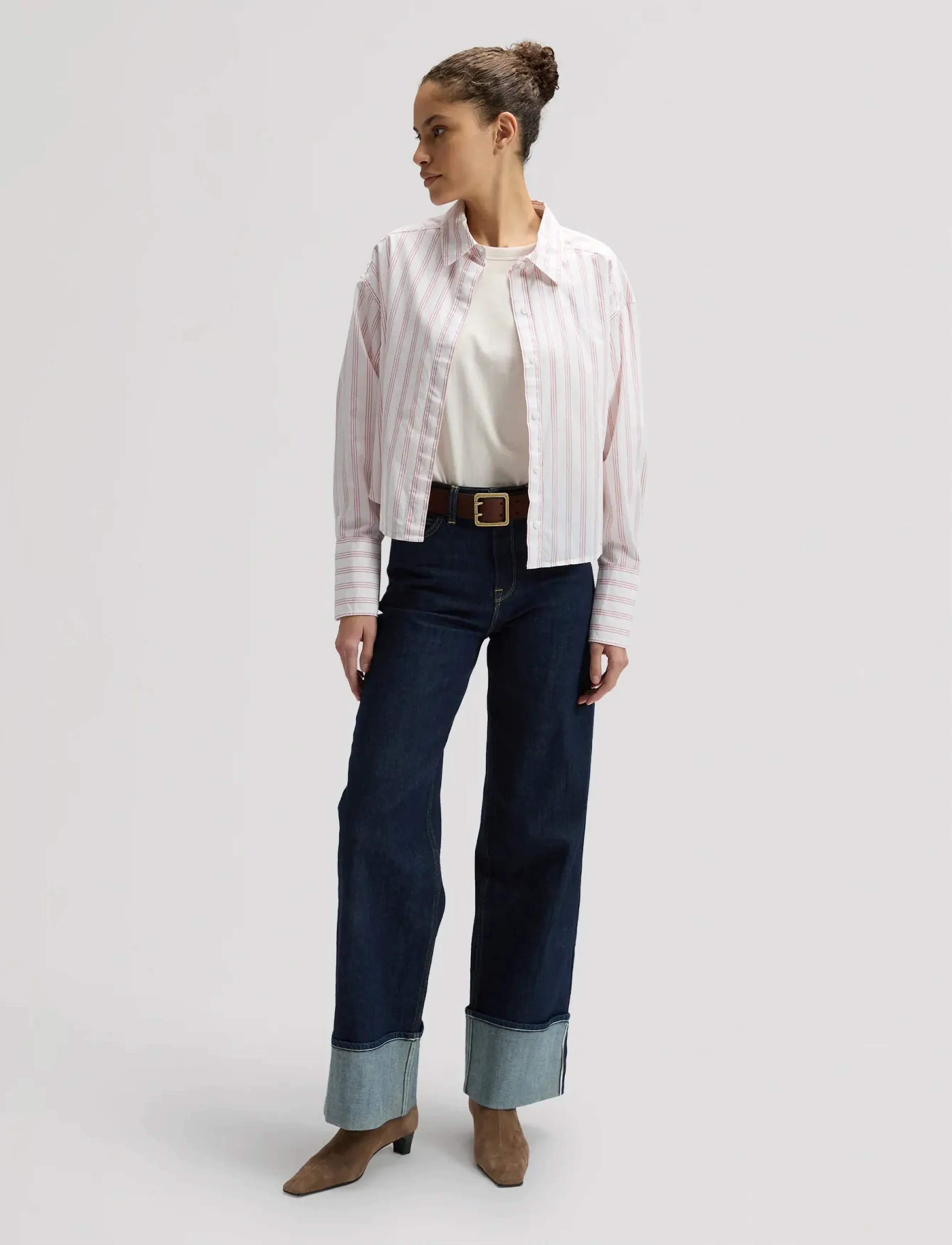 Lee Jeans - GOOD DAY LEE - crop tops - ecru - 4