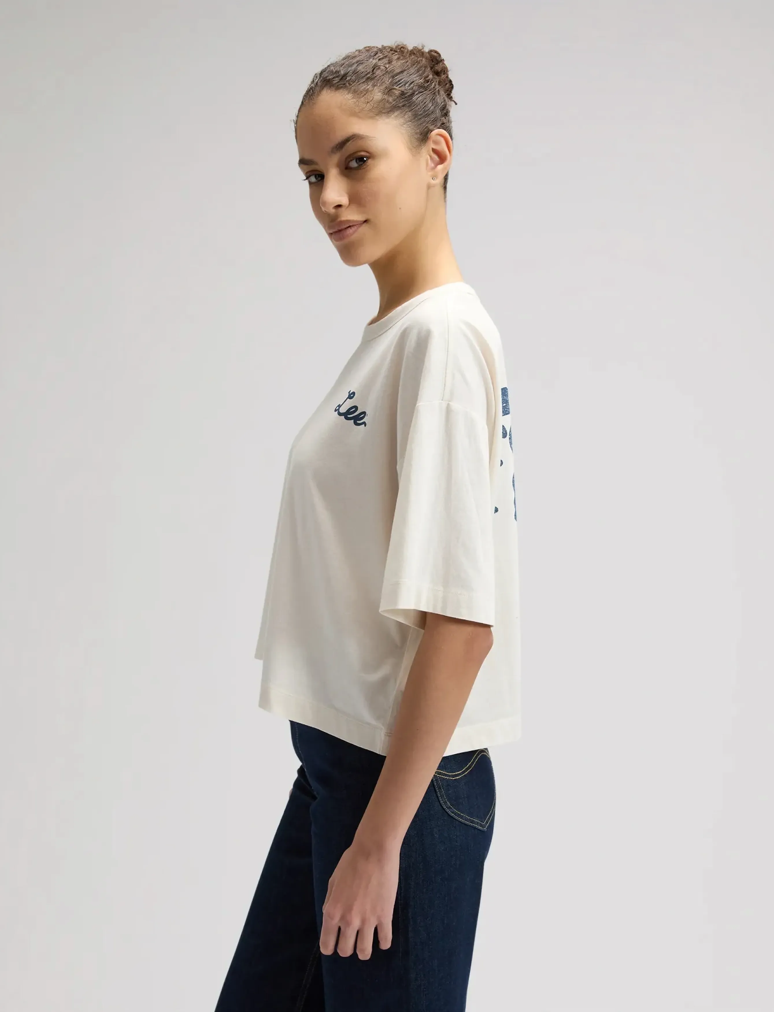 Lee Jeans - GOOD DAY LEE - crop tops - ecru - 5