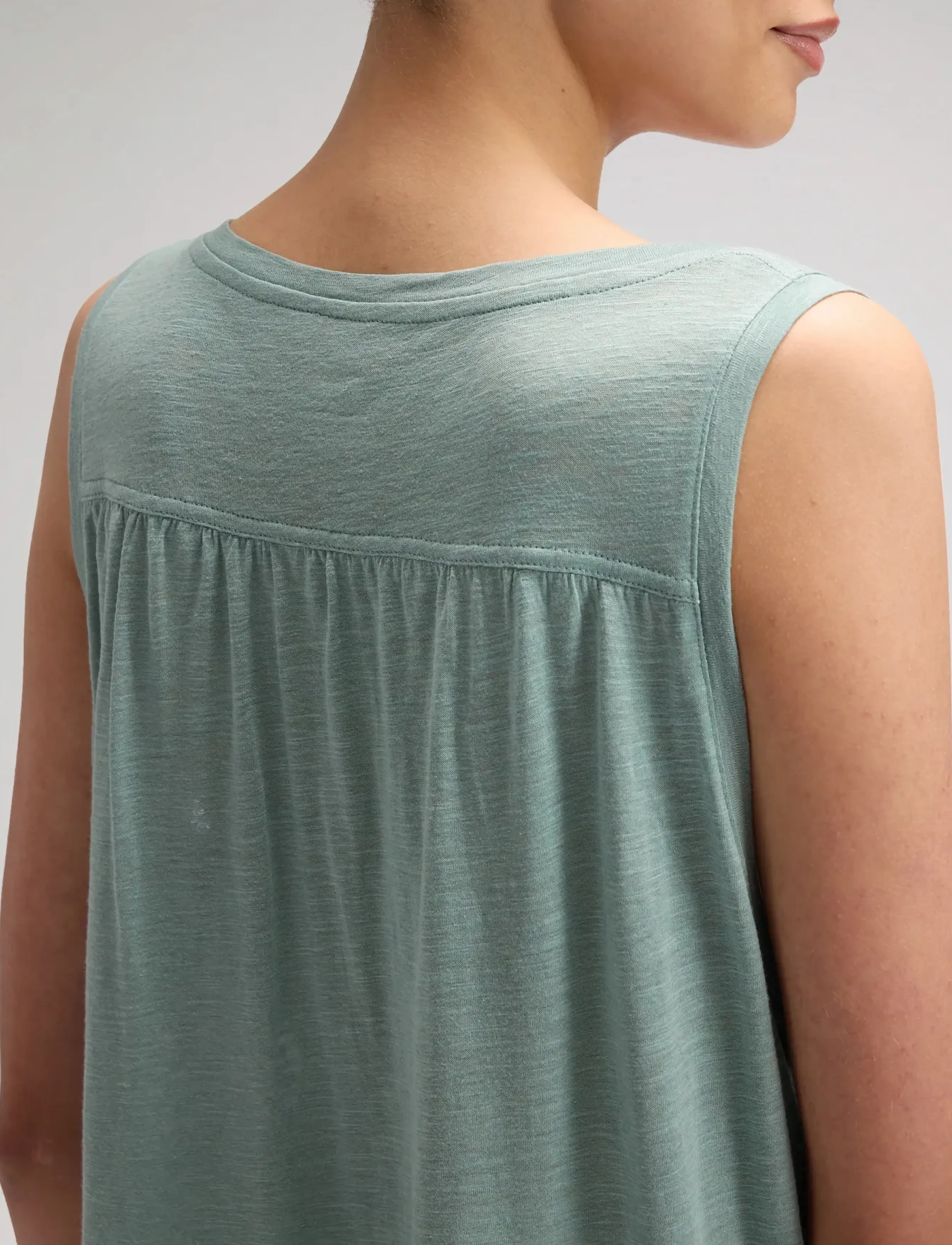 Lee Jeans - BOHEMIAN BLOUSE - Ærmeløse bluser - desert sage - 5