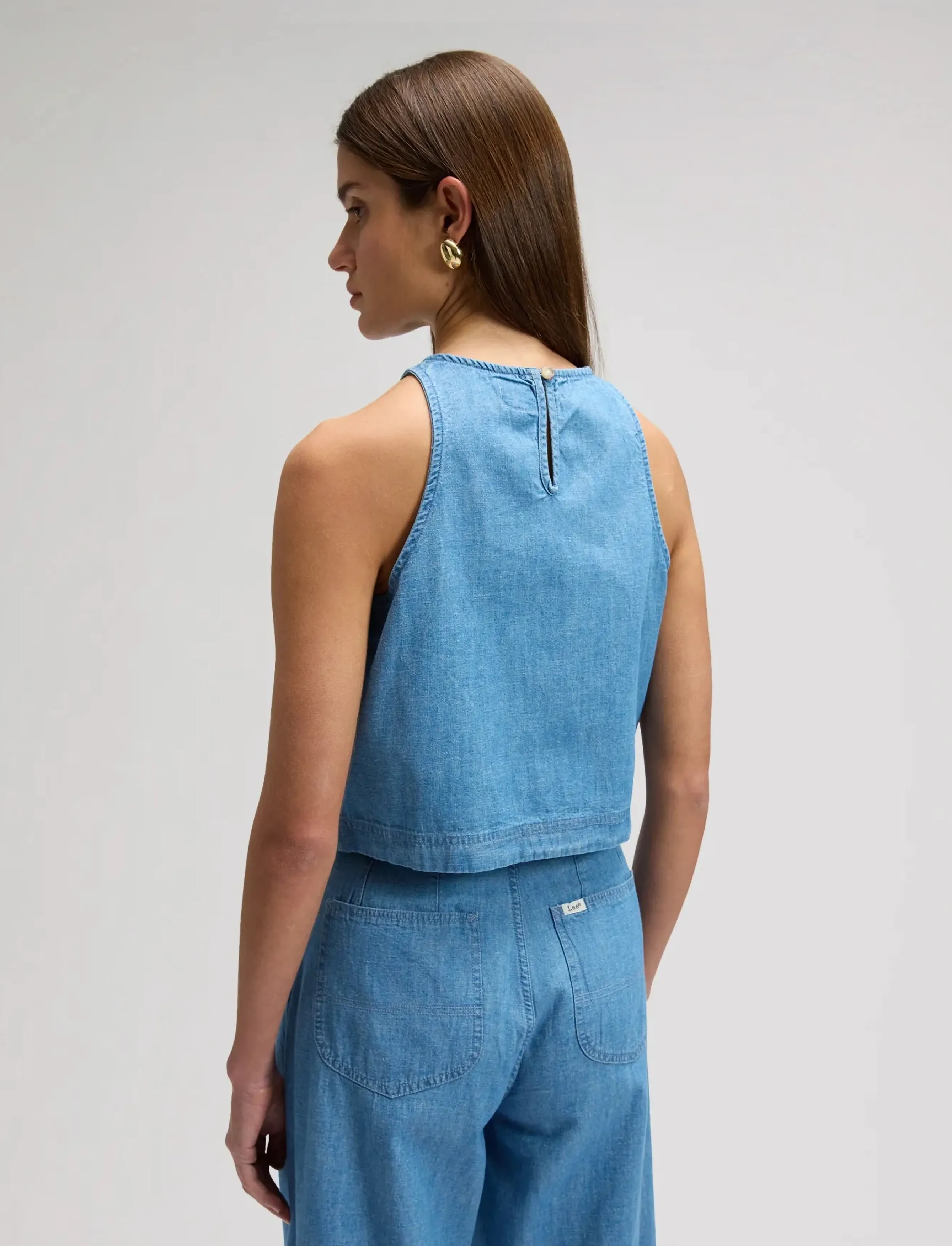Lee Jeans - BOXY SLEEVELESS TOP - crop tops - companion piece - 2