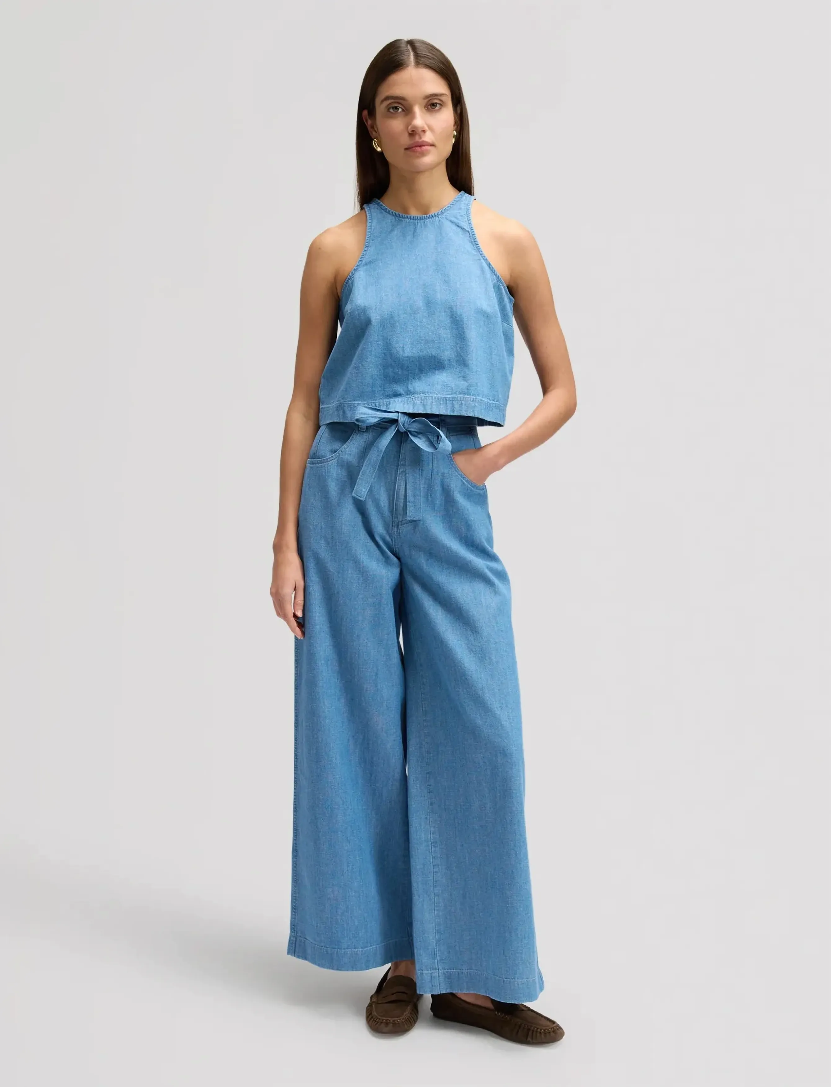 Lee Jeans - BOXY SLEEVELESS TOP - crop tops - companion piece - 3