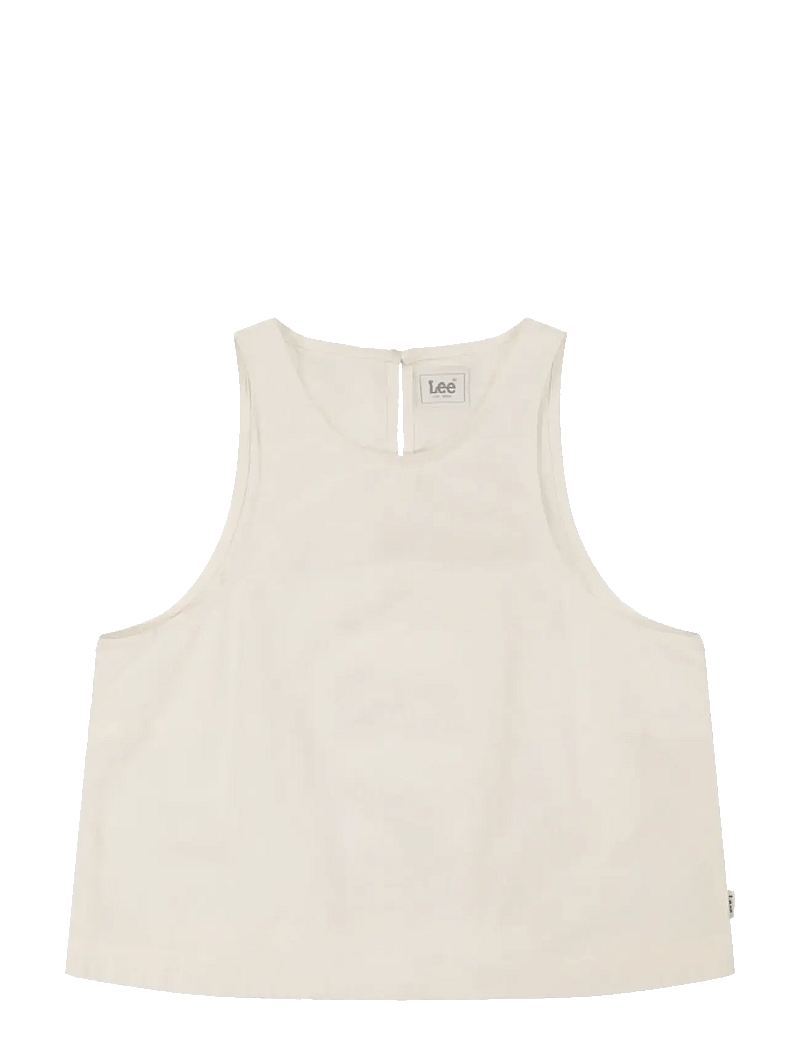 Lee Jeans - BOXY SLEEVELESS TOP - nabapluusid - natural - 1