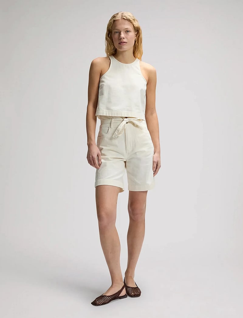 Lee Jeans - BOXY SLEEVELESS TOP - nabapluusid - natural - 3